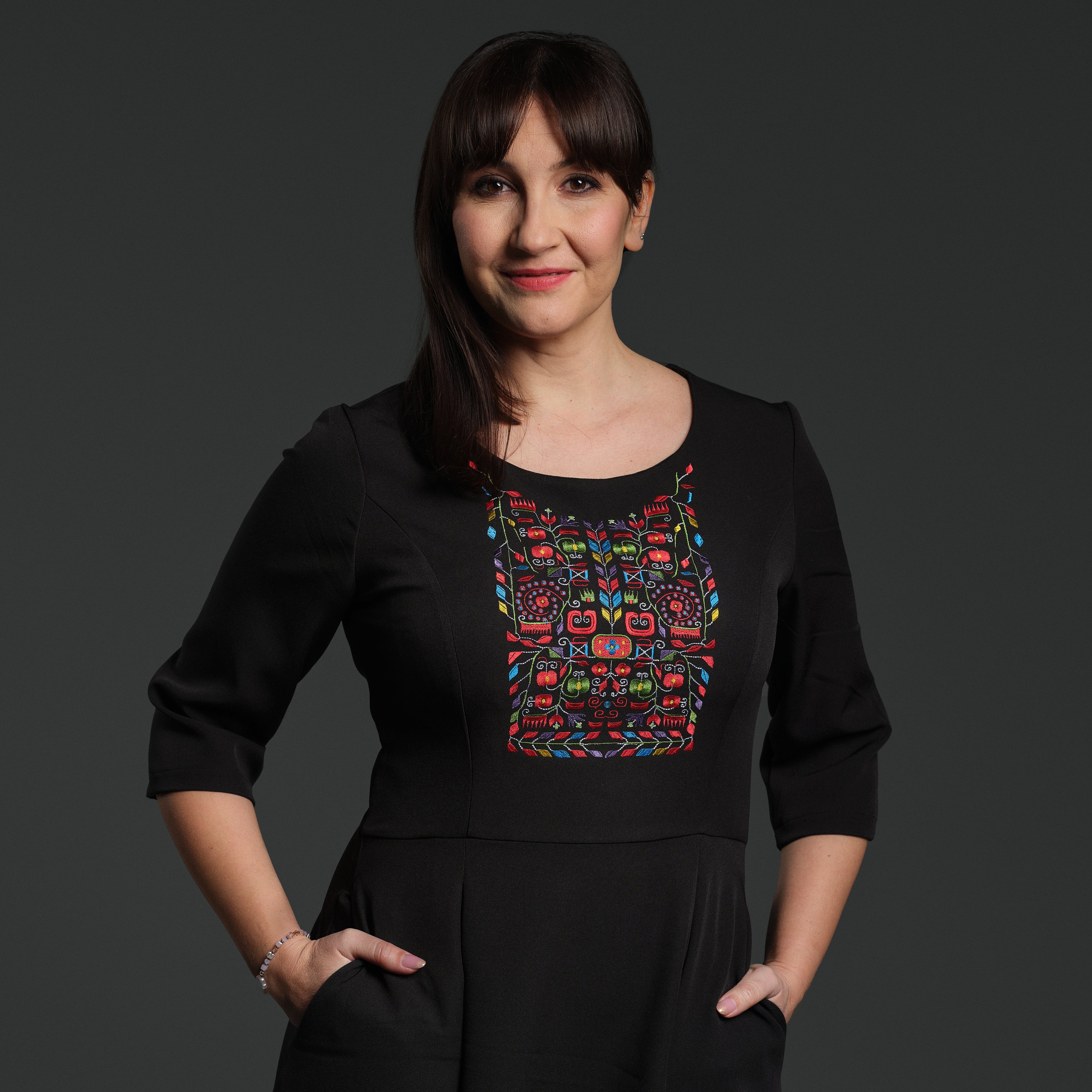 Рокля с ръкави "Плодовете на живота"