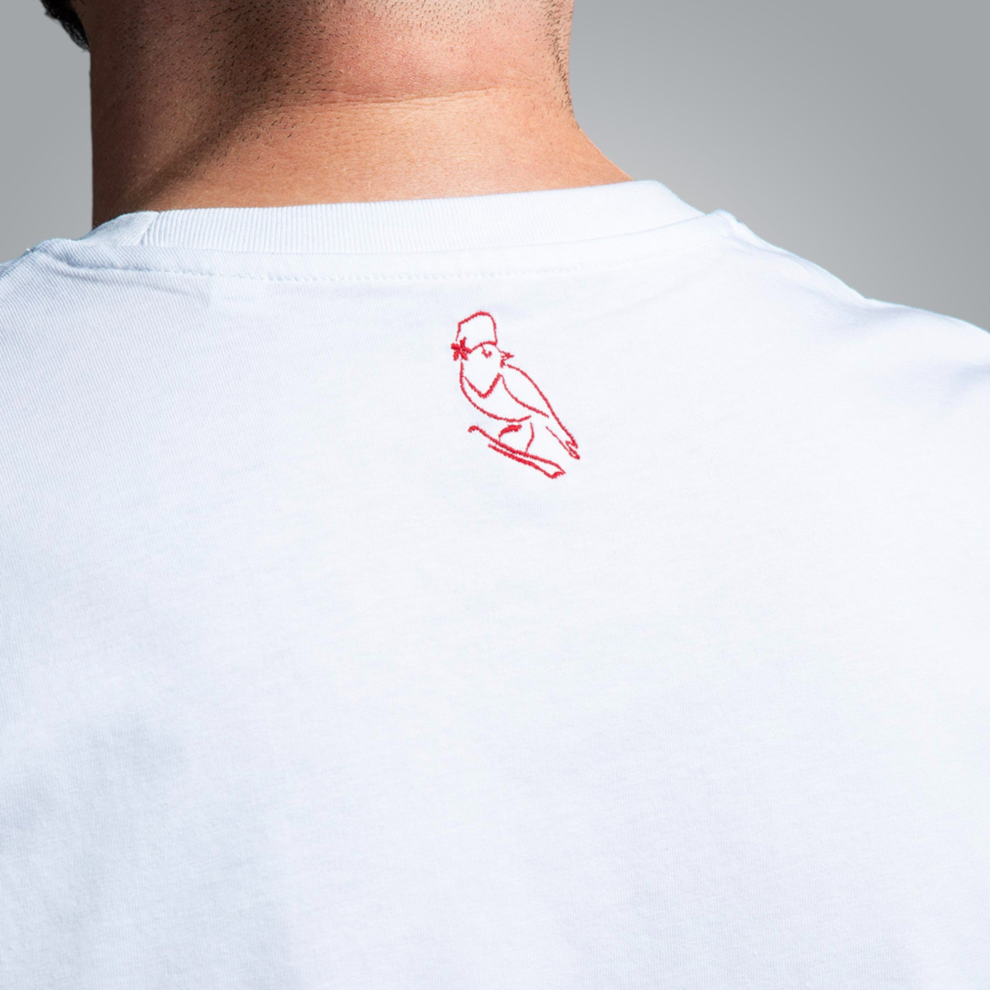 Тениска с детайл "Петли"