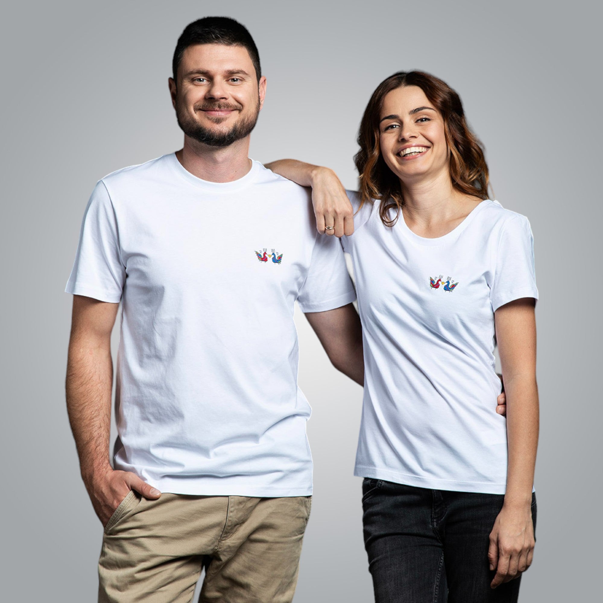 Дамска тениска с детайл "Петли"