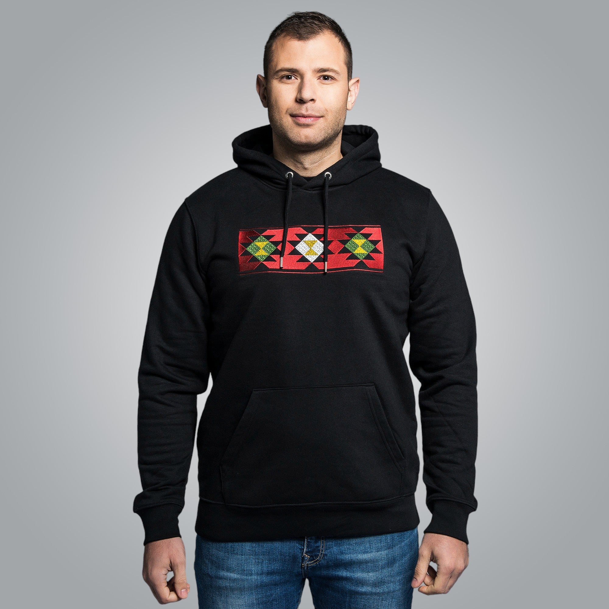 Унисекс блуза с качулка "Род"