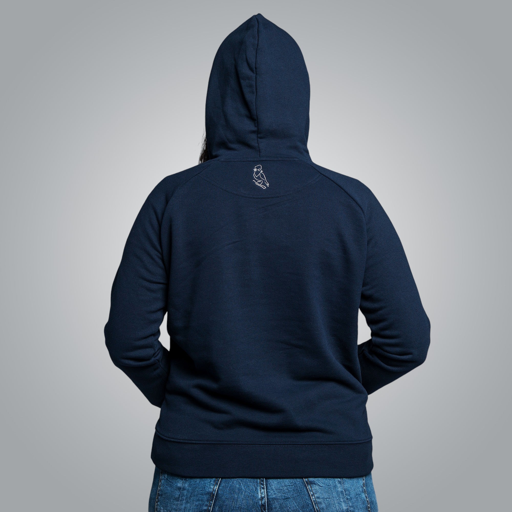 Дамска блуза с качулка "Пилета"