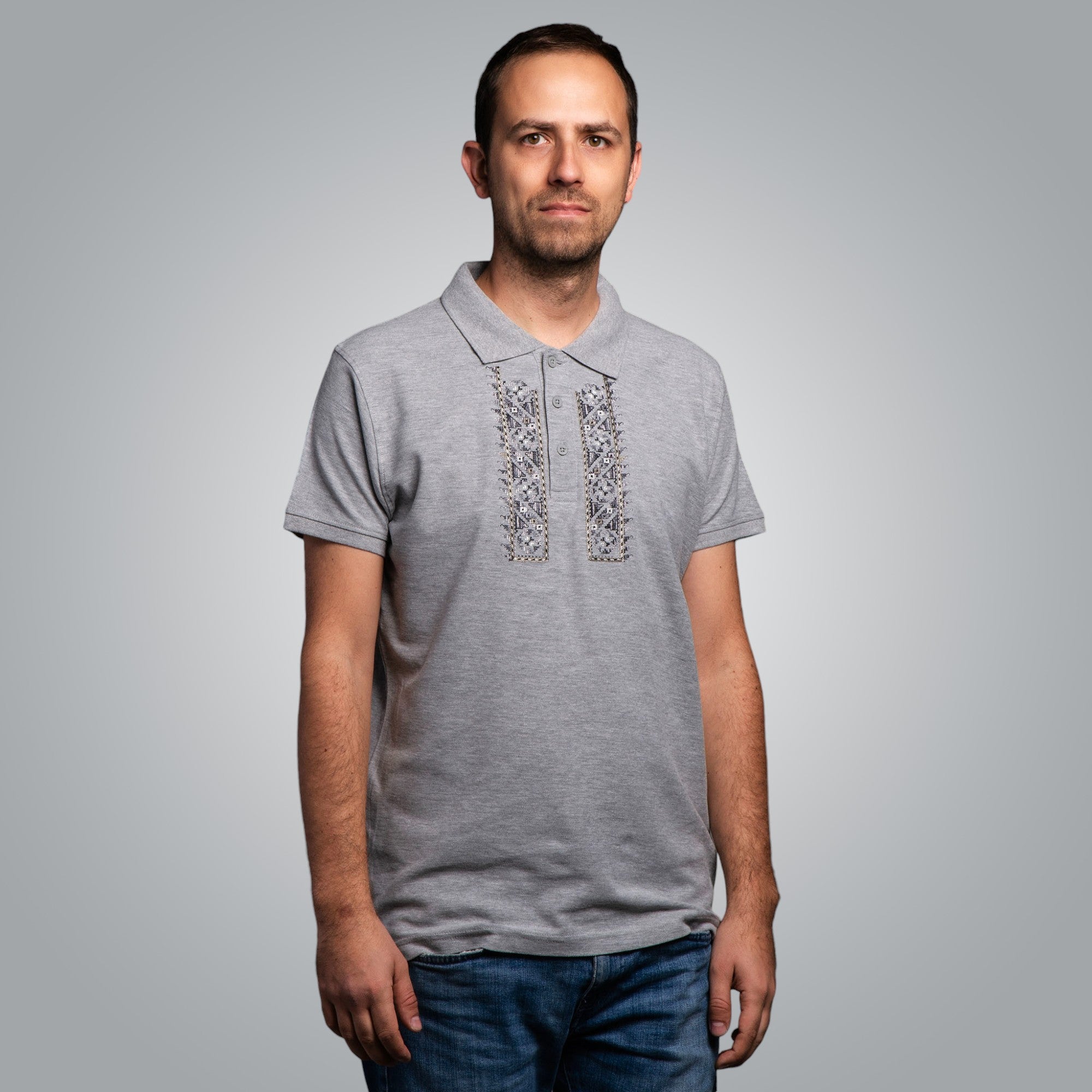 Тениска с яка "Северняшка"