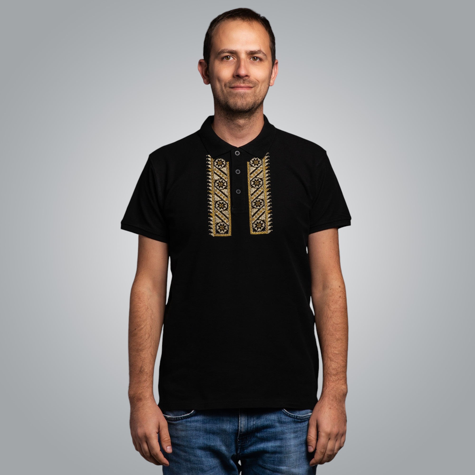 Тениска с яка "Северняшка"