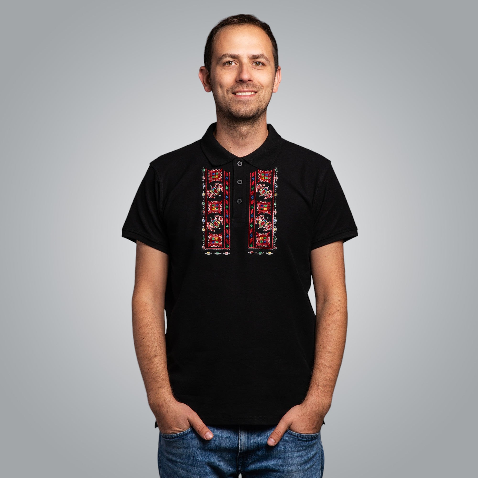 Тениска с яка "Традиционна"