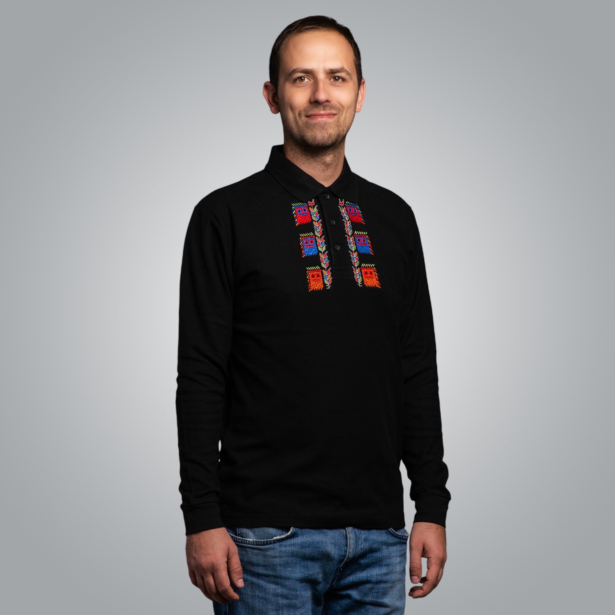 Блуза с яка "Кукери"