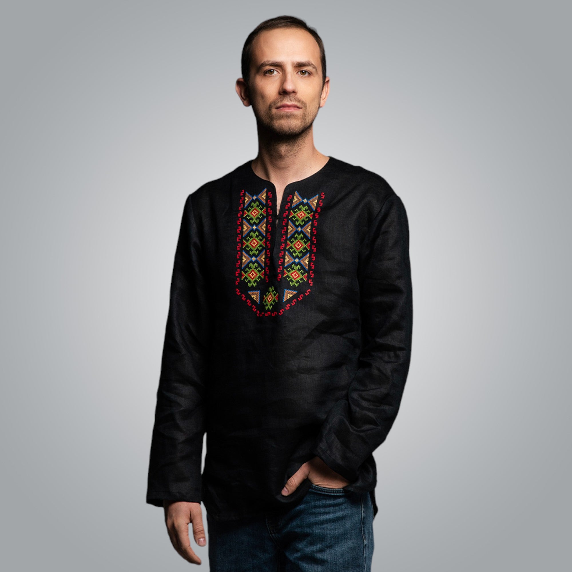 Мъжка риза "Гиздав"