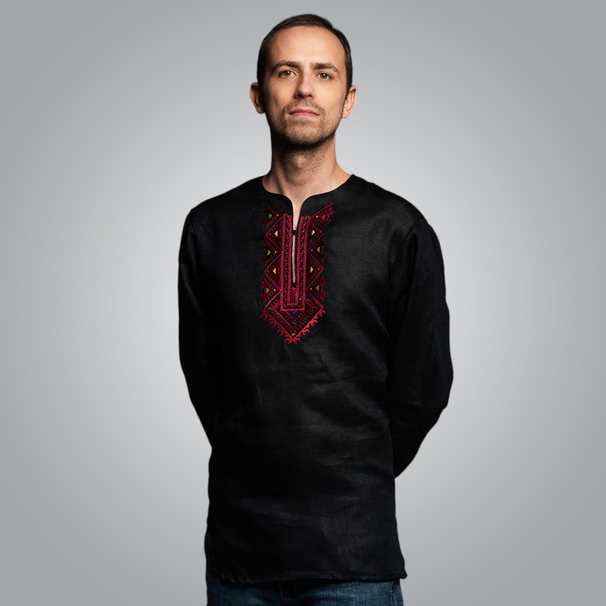 Мъжка риза "Фолклорна"