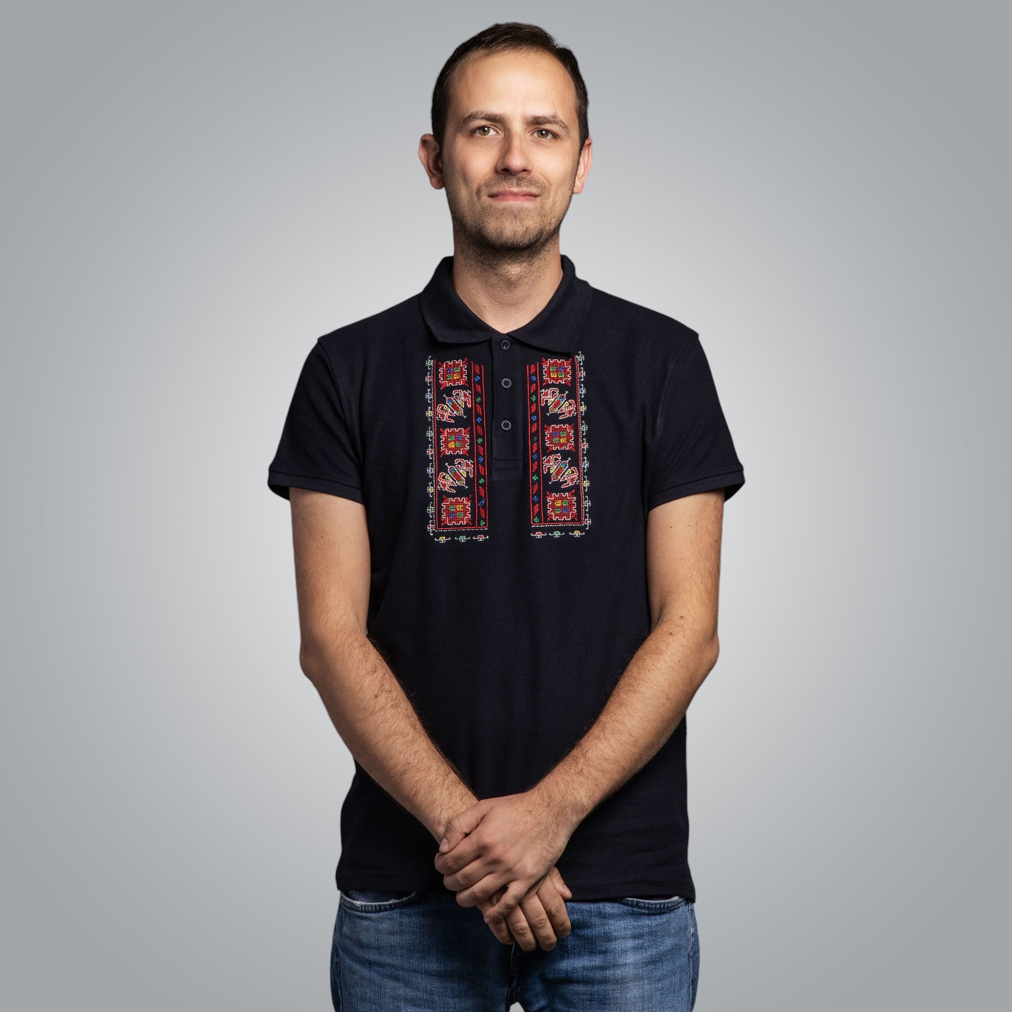 Тениска с яка "Традиционна"