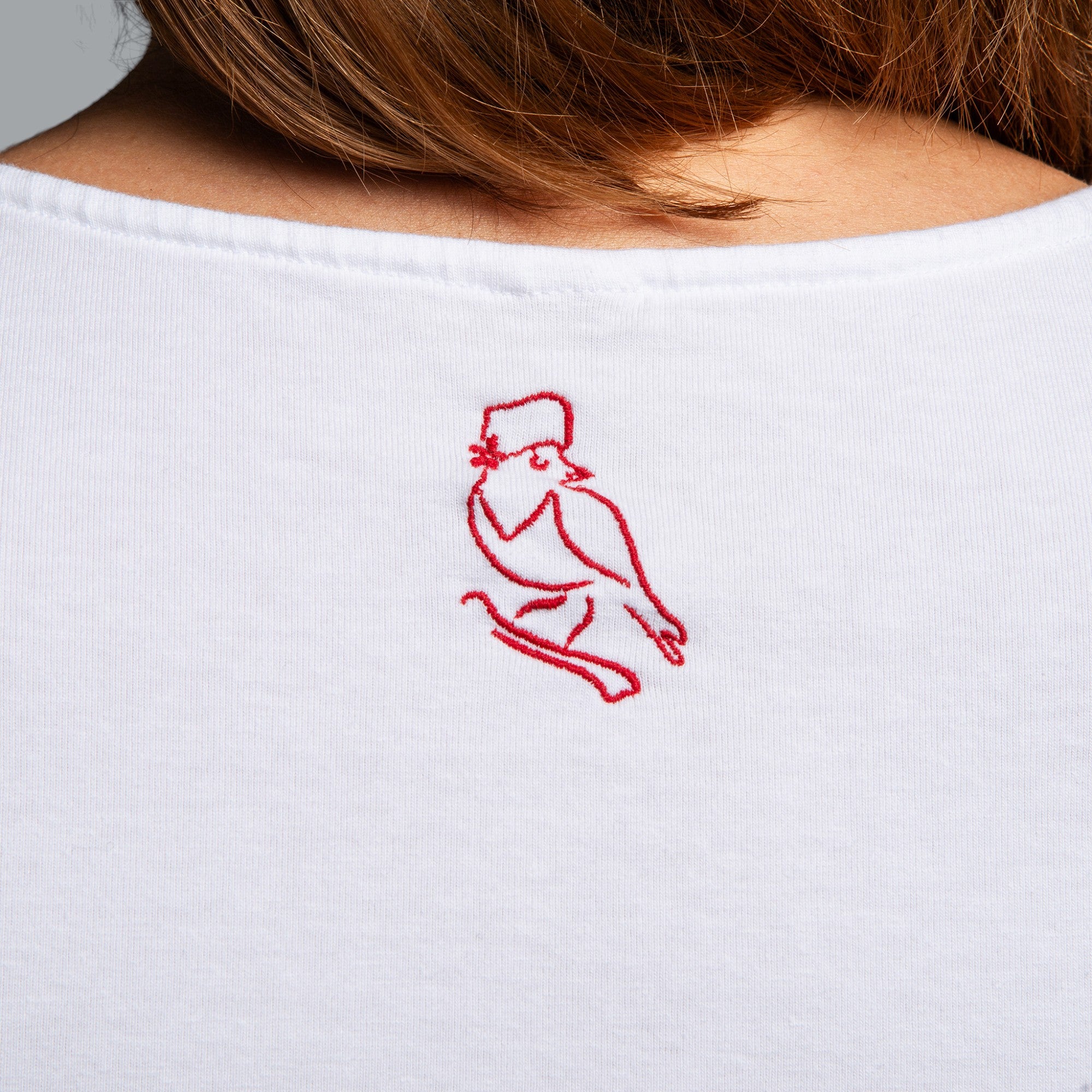 Тениска с V-деколте "Пъстрота"