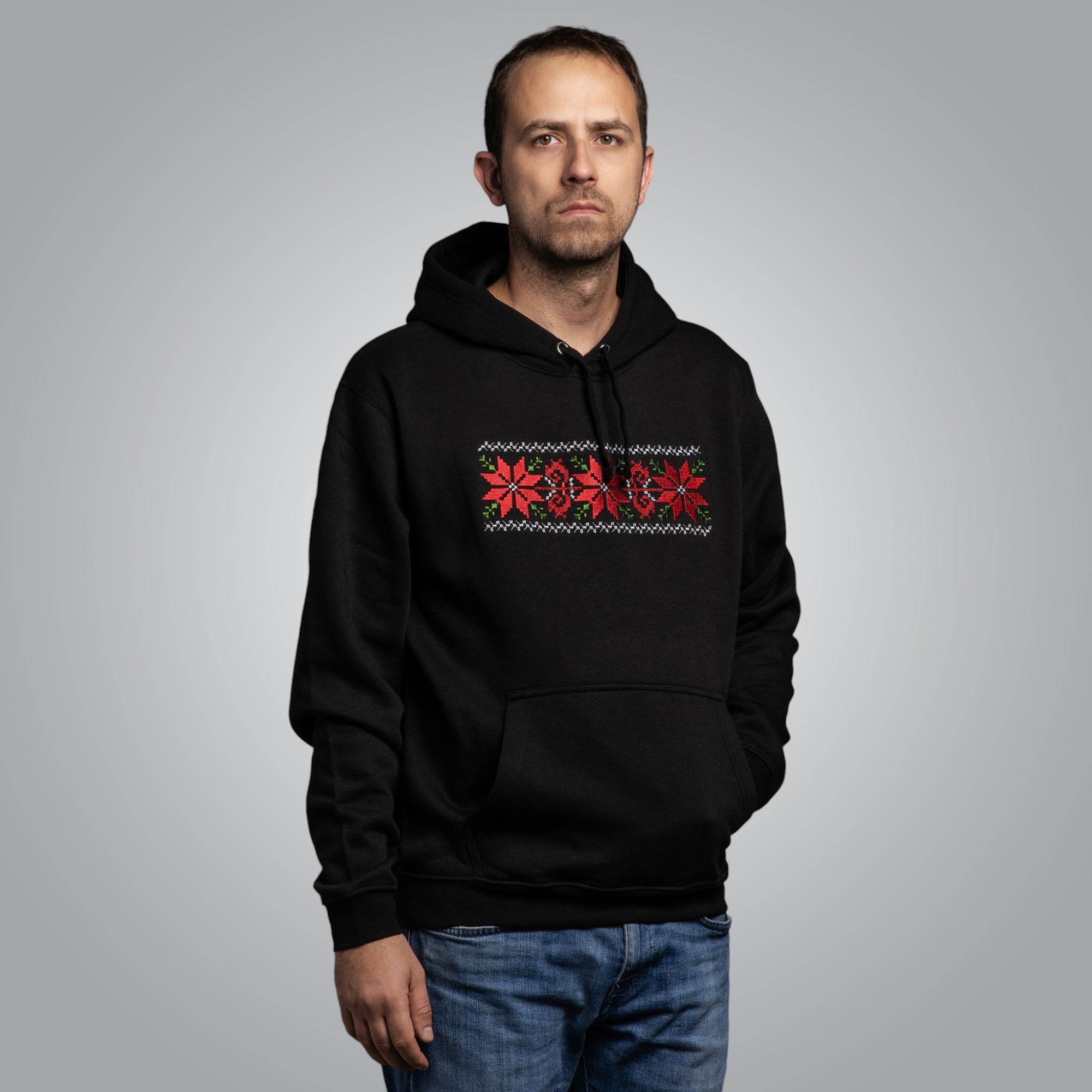 Мъжка блуза с качулка "Капанска"