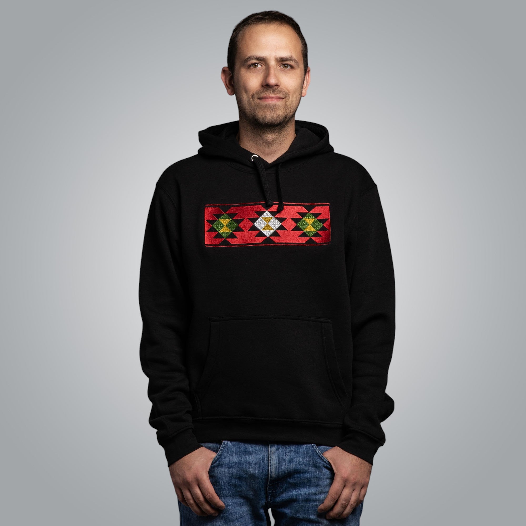 Мъжка блуза с качулка "Род"