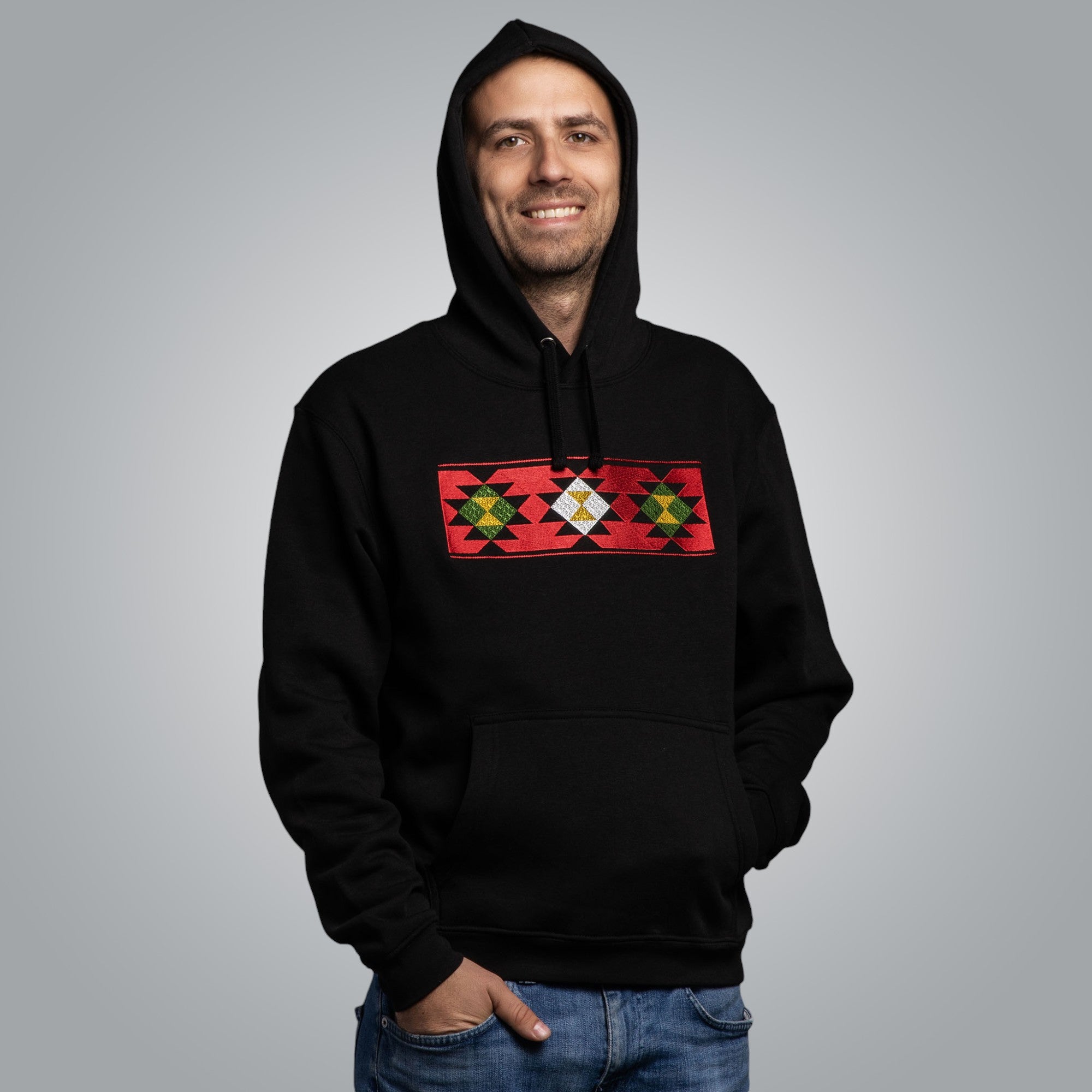 Мъжка блуза с качулка "Род"