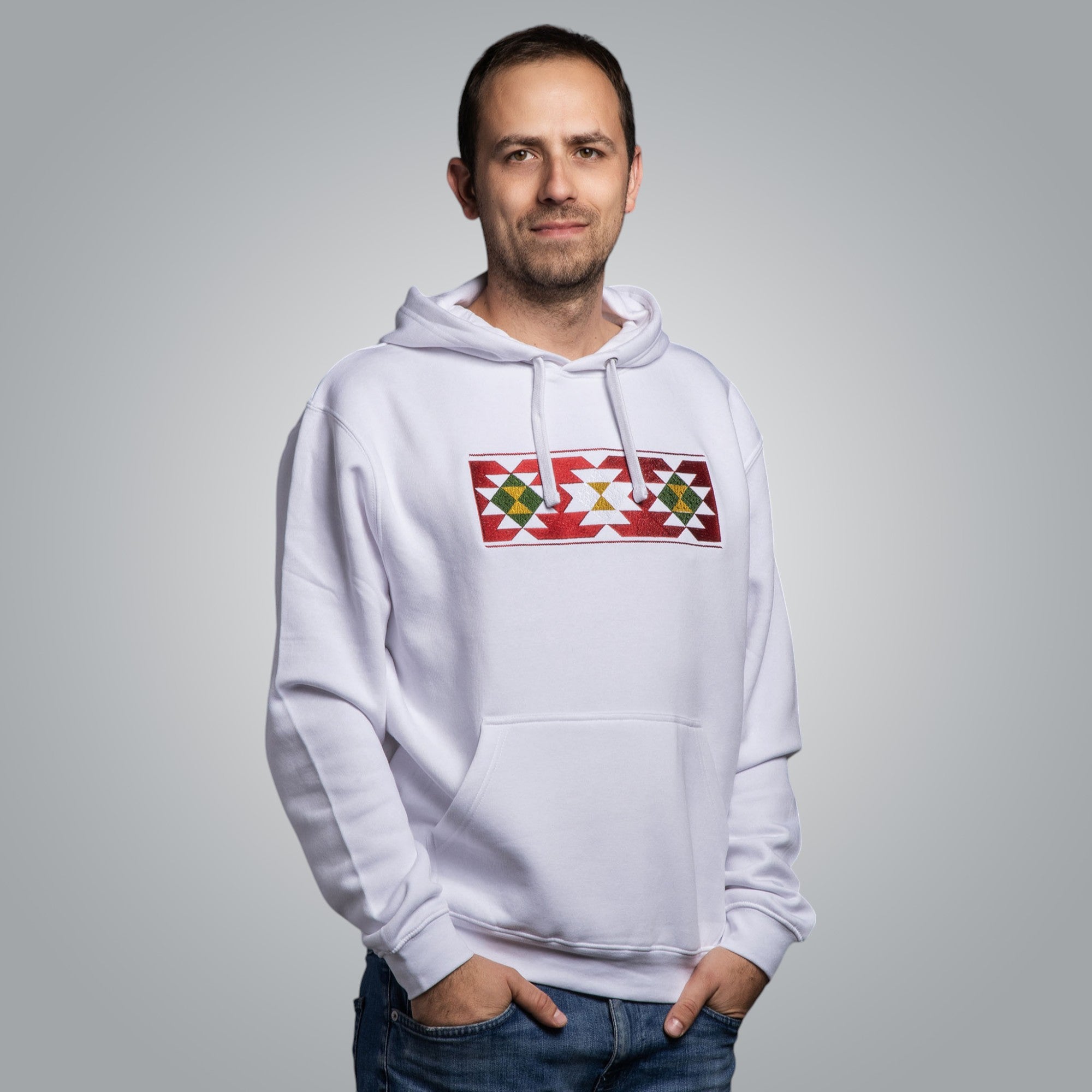 Мъжка блуза с качулка "Род"