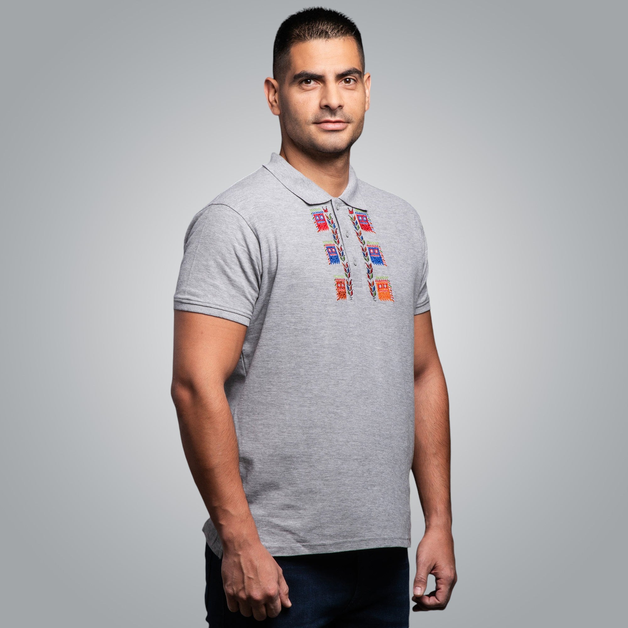 Тениска с яка "Кукери"