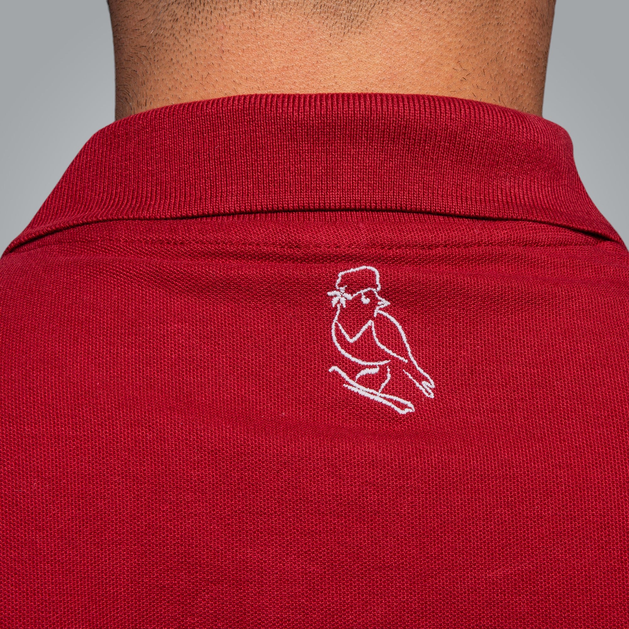 Блуза с яка "Китка"