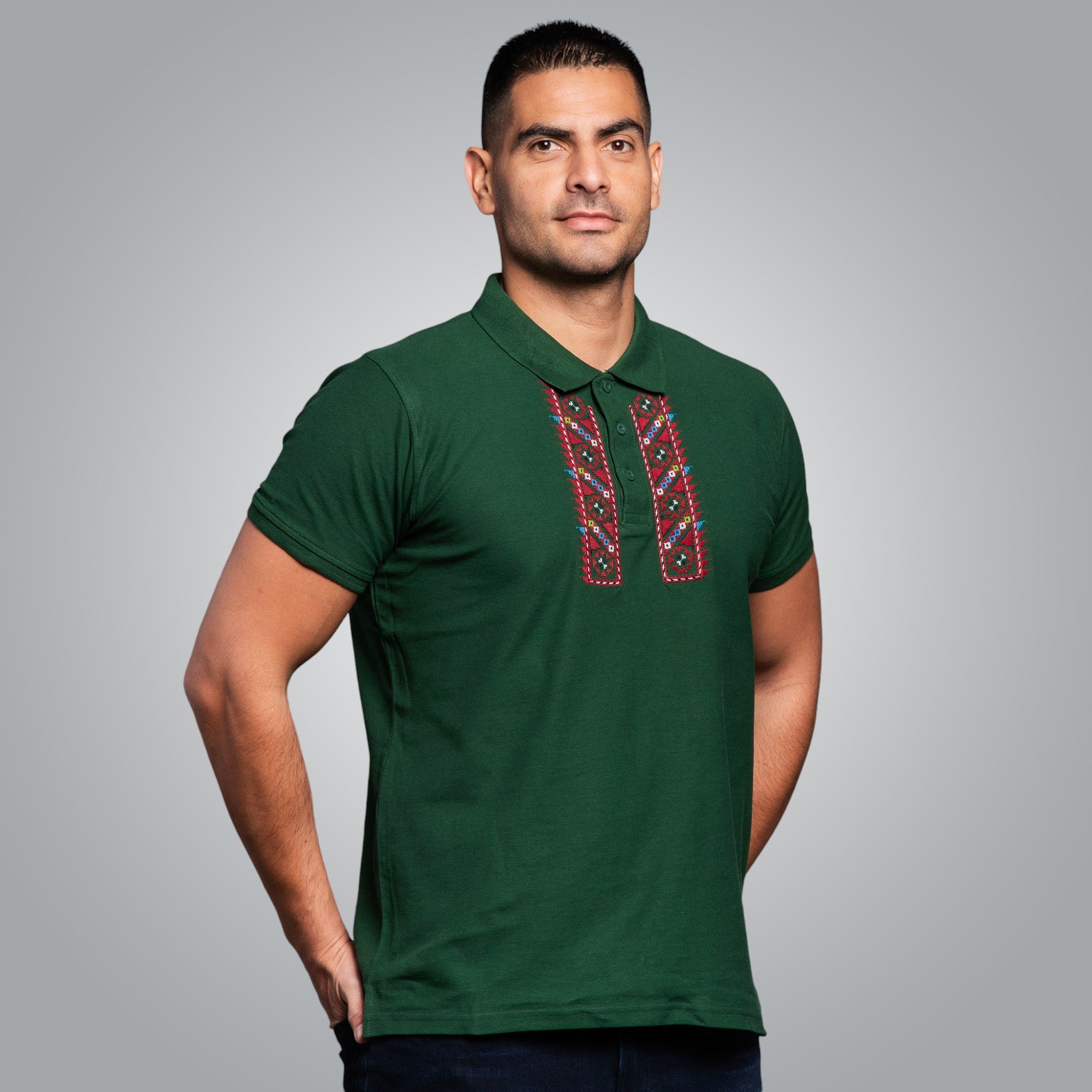 Тениска с яка "Северняшка"