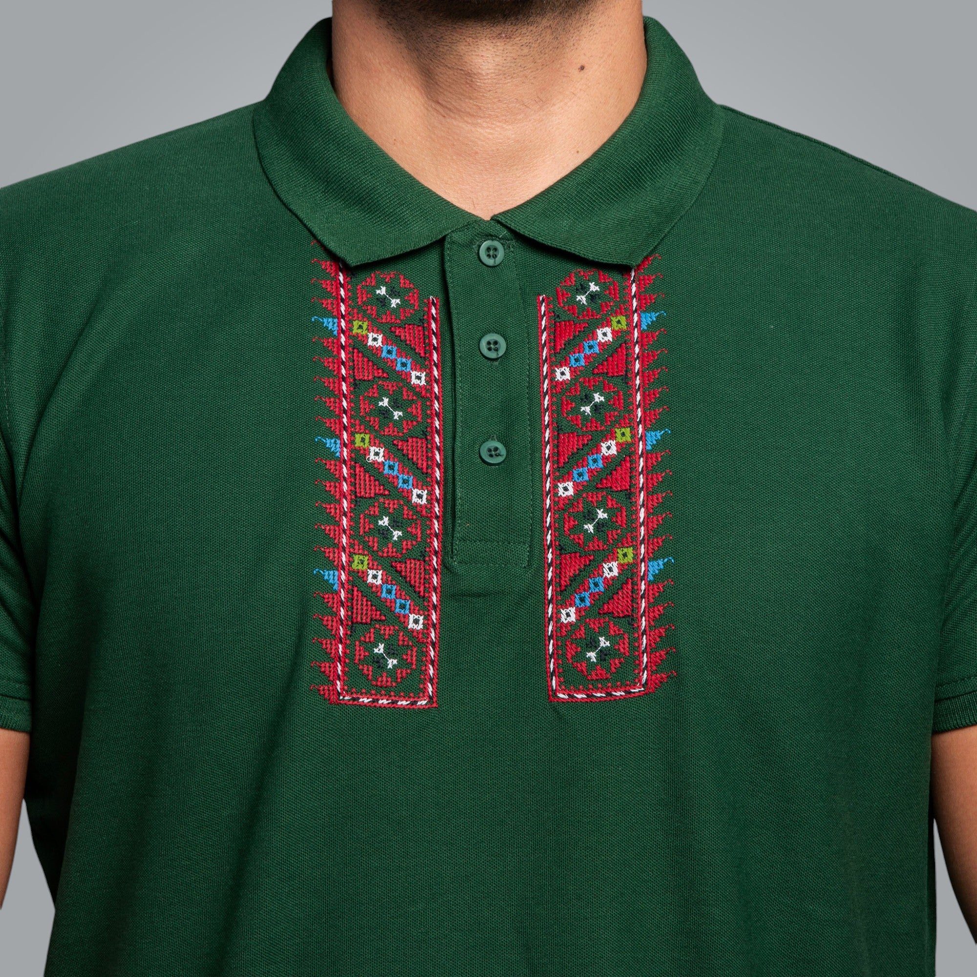 Тениска с яка "Северняшка"