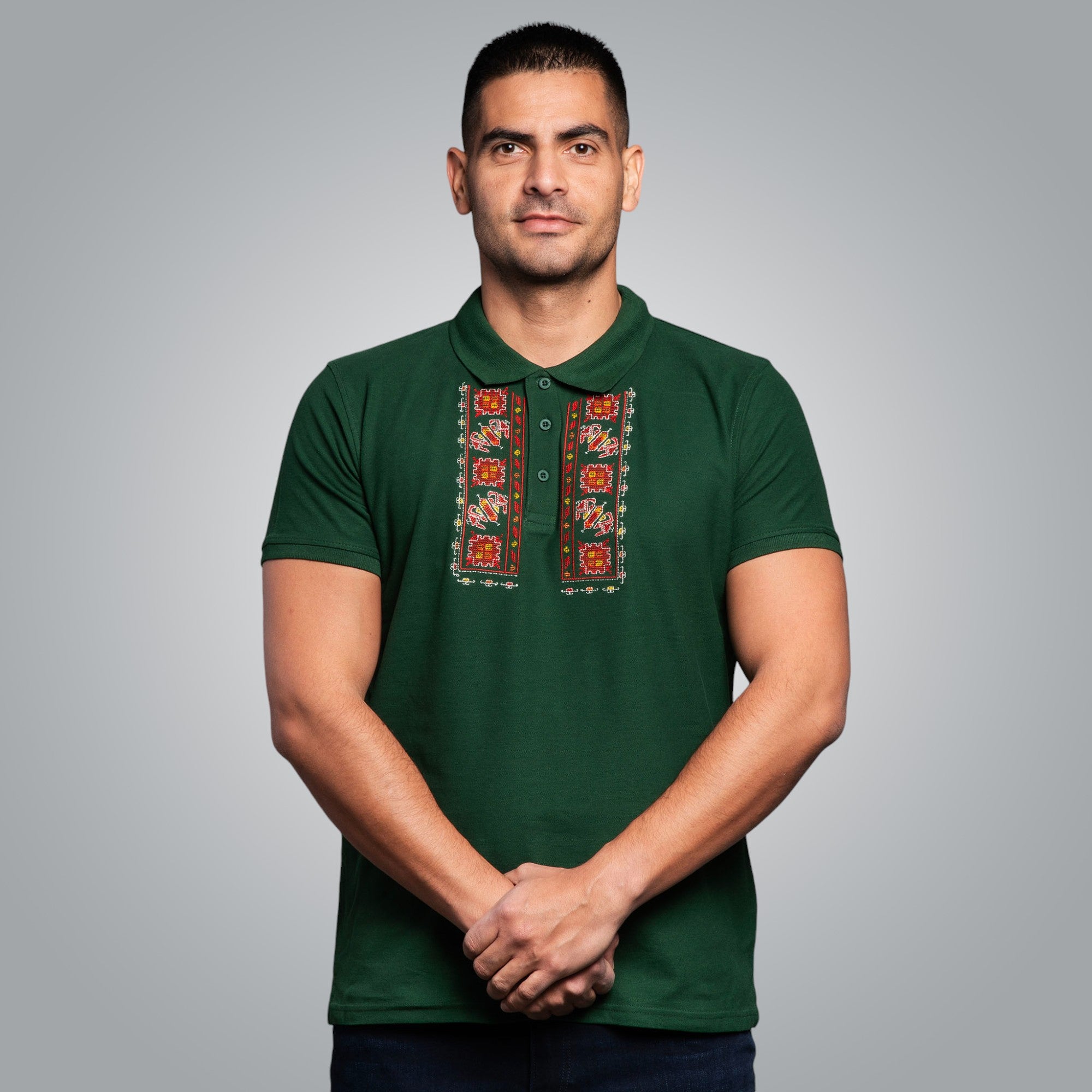 Тениска с яка "Традиционна"