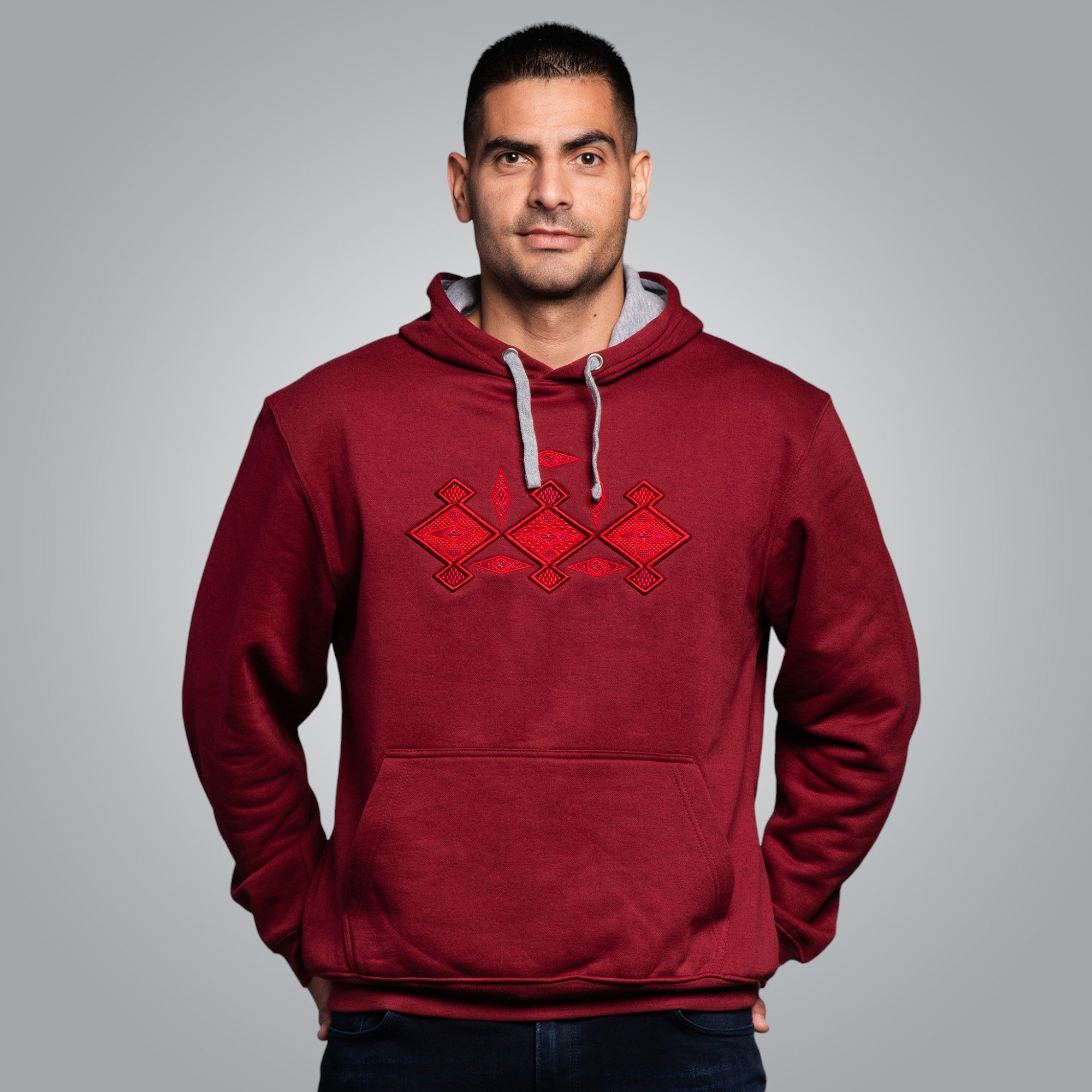 Мъжка блуза с качулка "Канатица" 3D