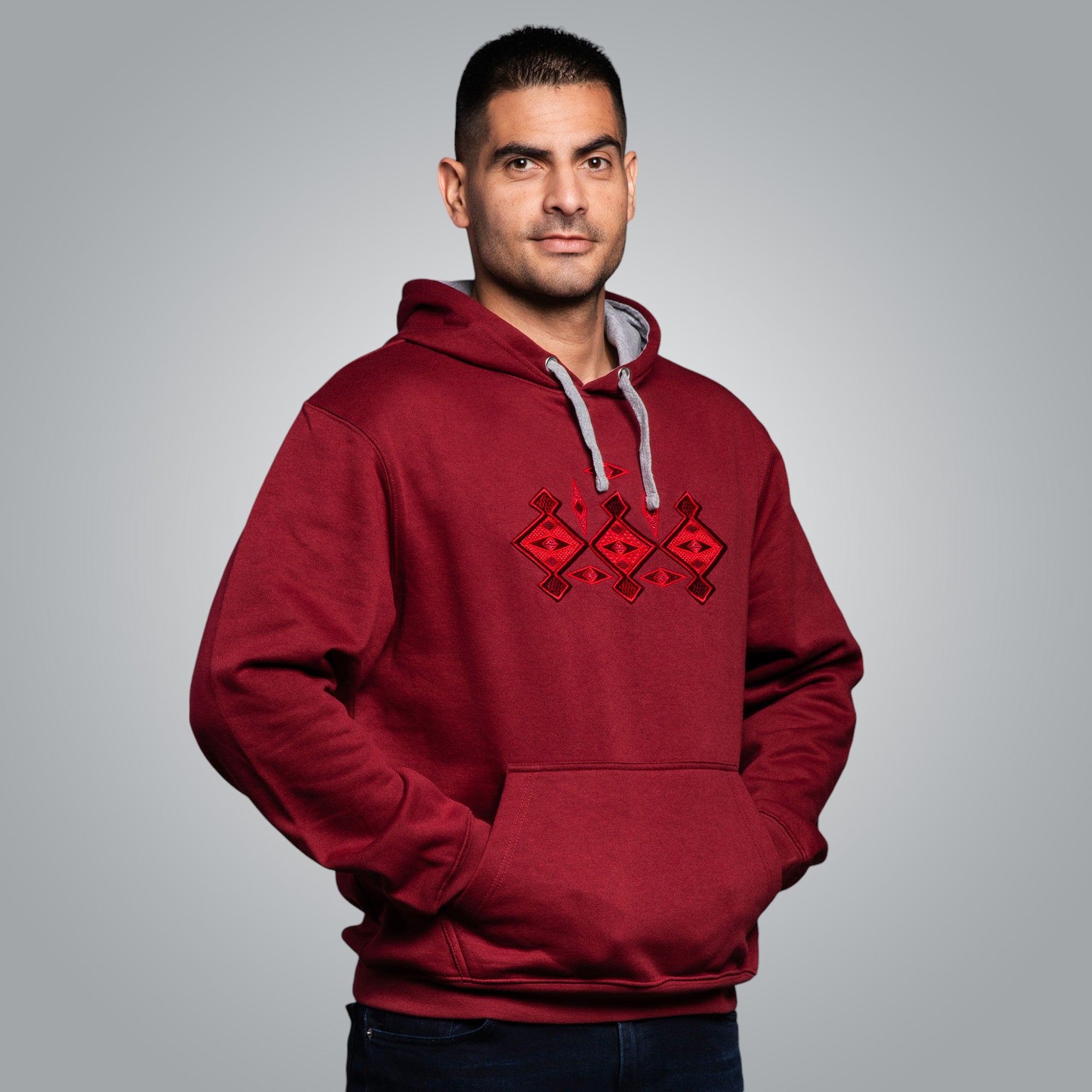 Мъжка блуза с качулка "Канатица" 3D