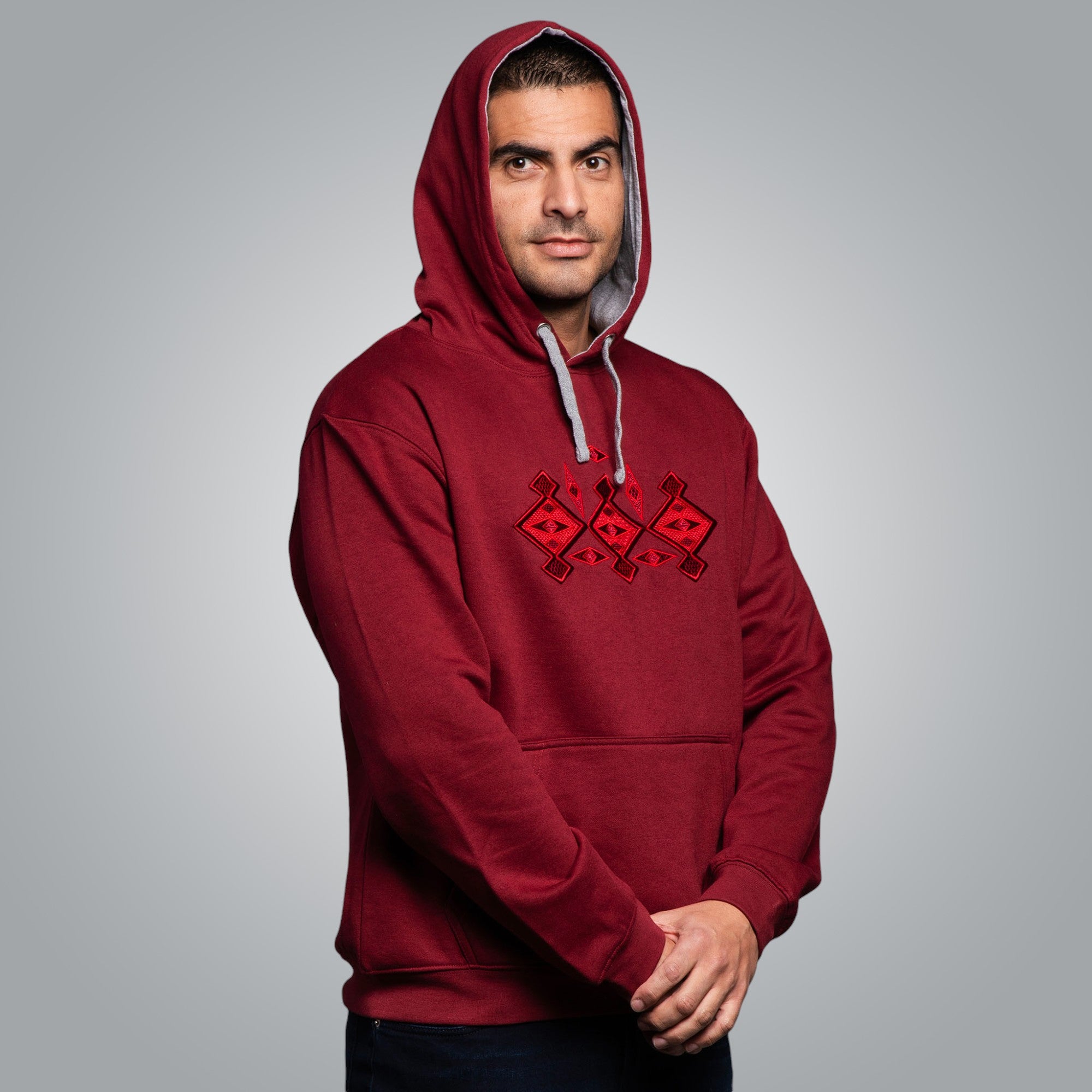 Мъжка блуза с качулка "Канатица" 3D