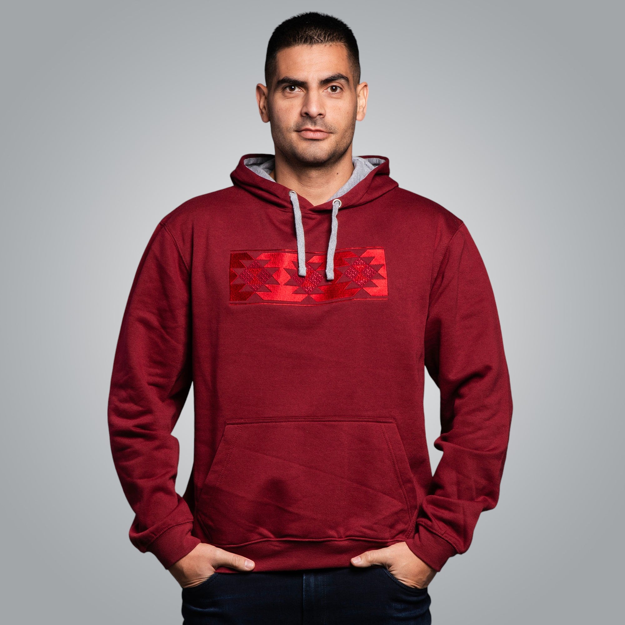 Мъжка блуза с качулка "Род"