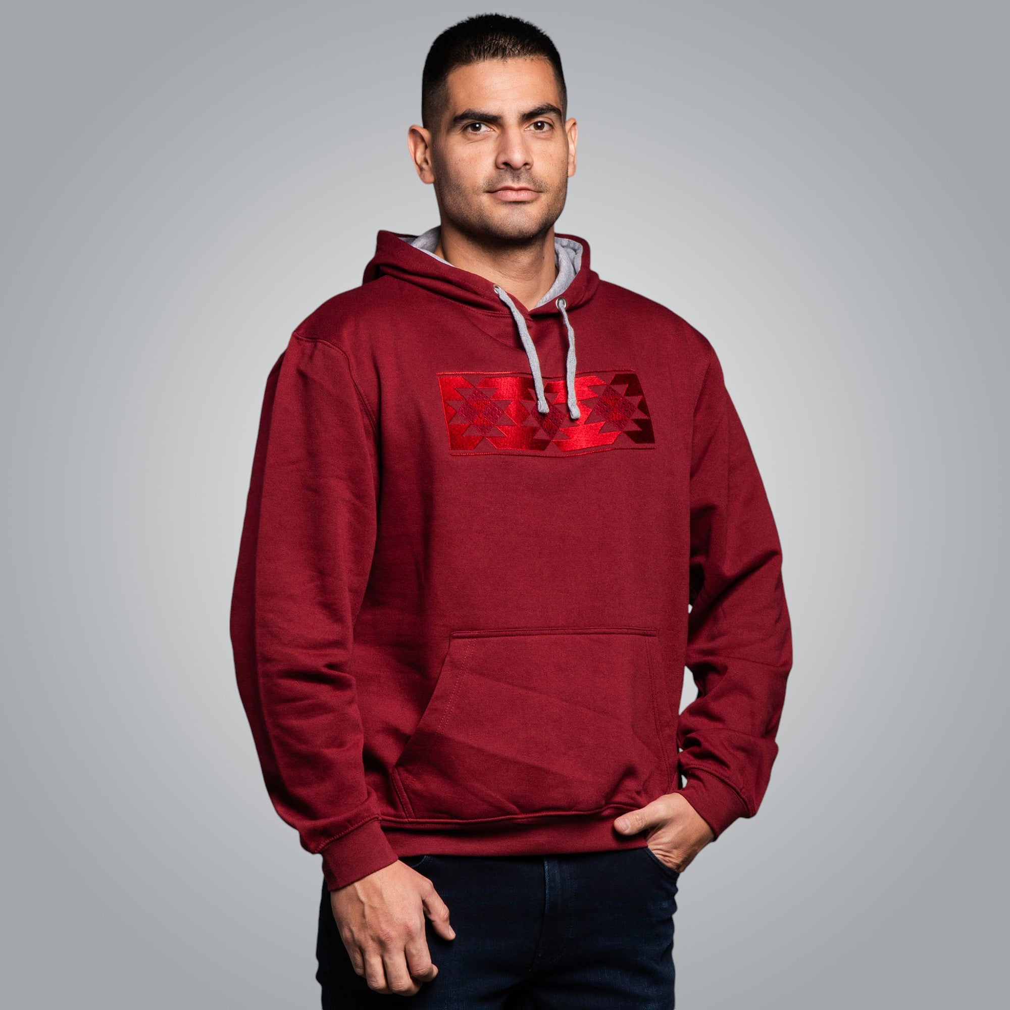 Мъжка блуза с качулка "Род"