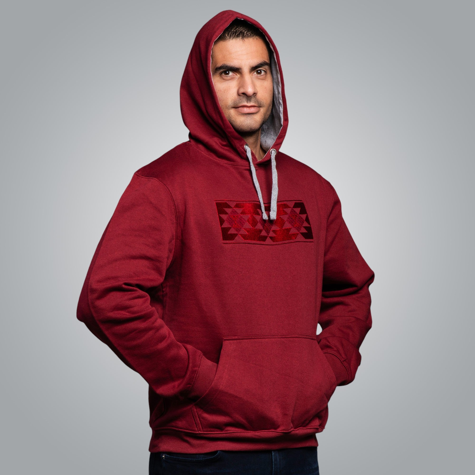 Мъжка блуза с качулка "Род"