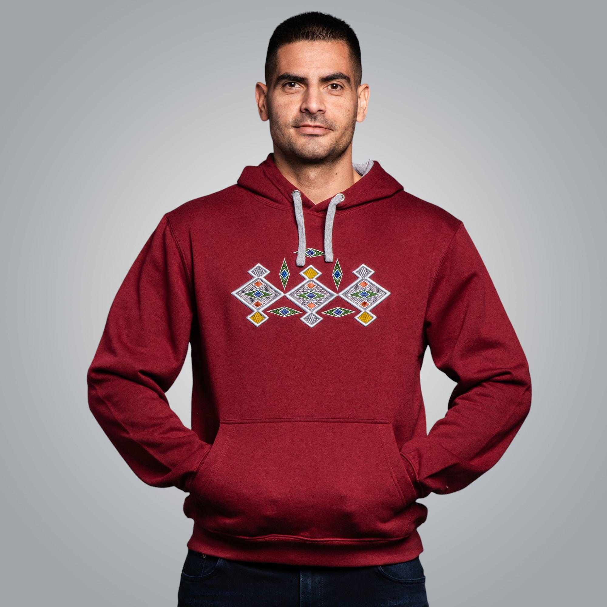 Мъжка блуза с качулка "Канатица" 3D