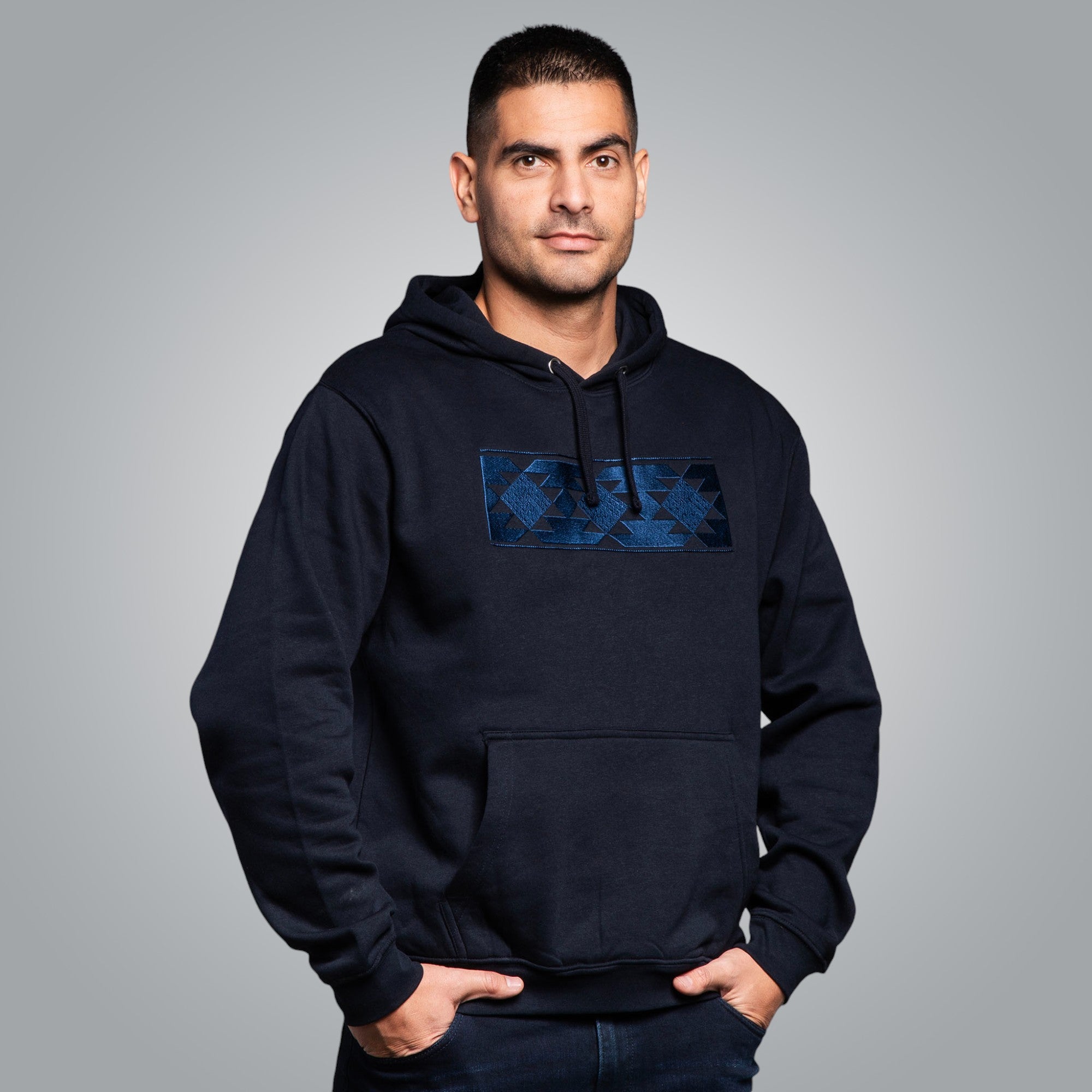 Мъжка блуза с качулка "Род"