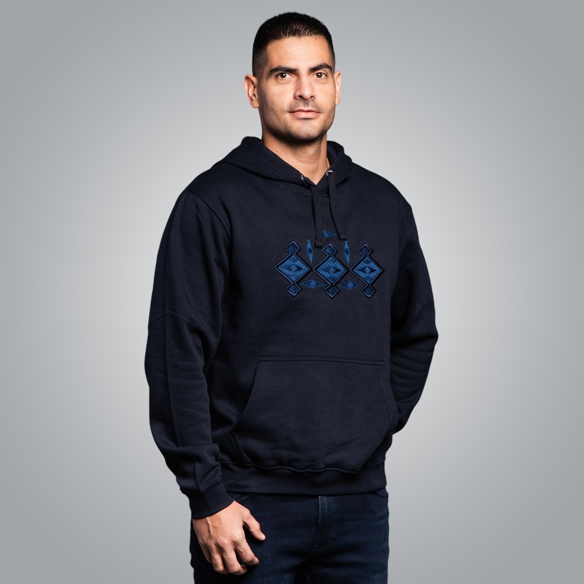 Мъжка блуза с качулка "Канатица" 3D