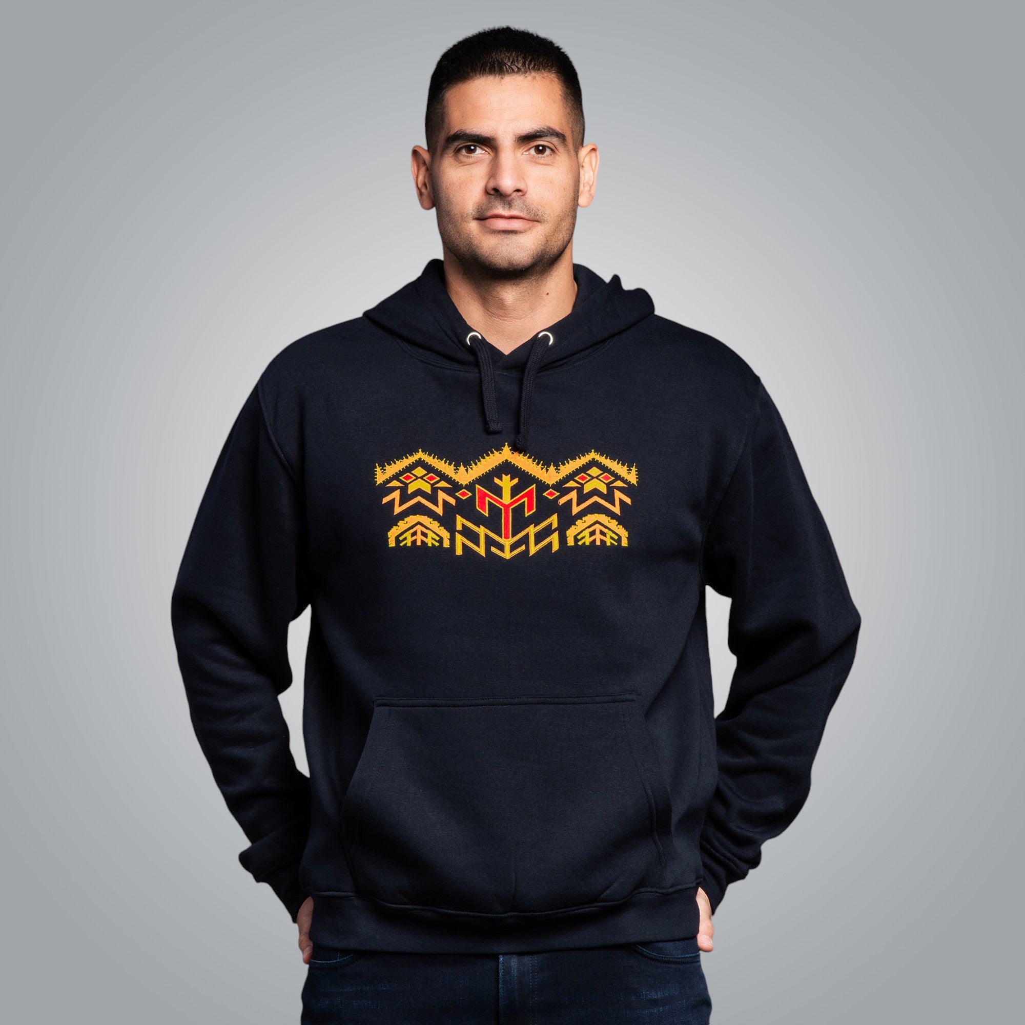 Мъжка блуза с качулка "Богинята майка"