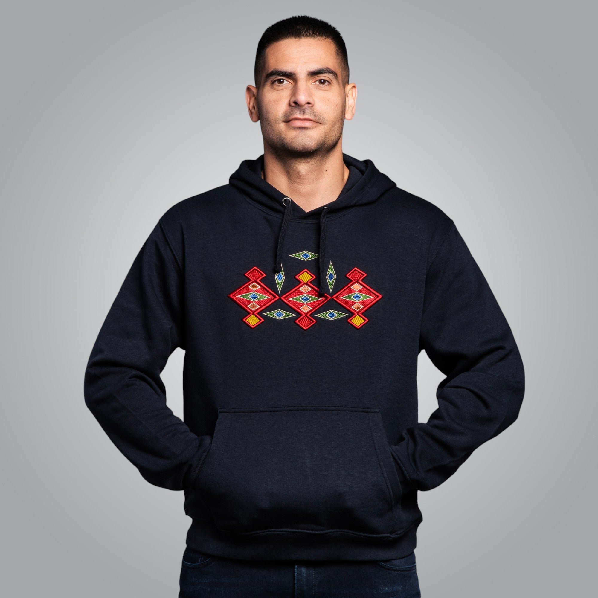 Мъжка блуза с качулка "Канатица" 3D