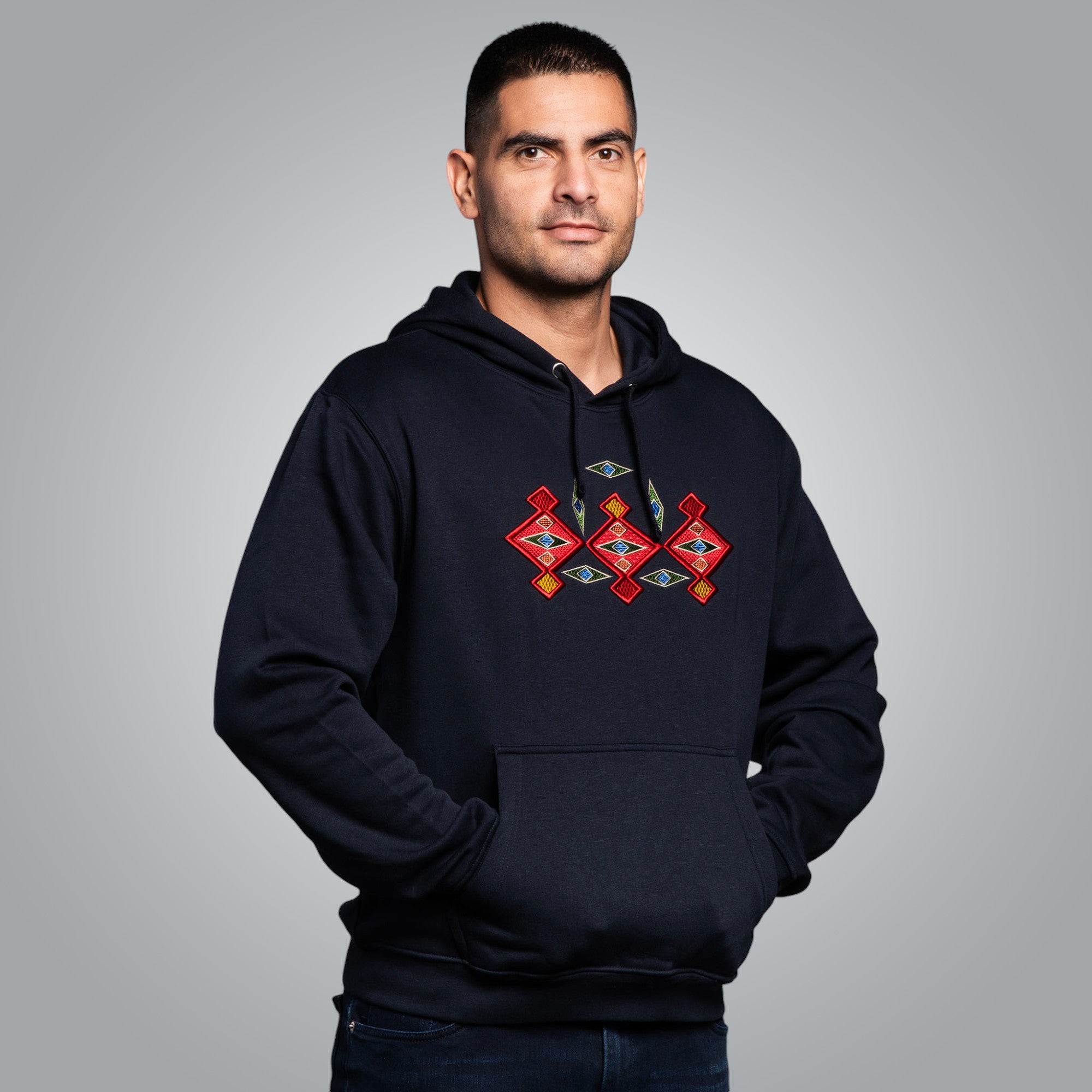 Мъжка блуза с качулка "Канатица" 3D