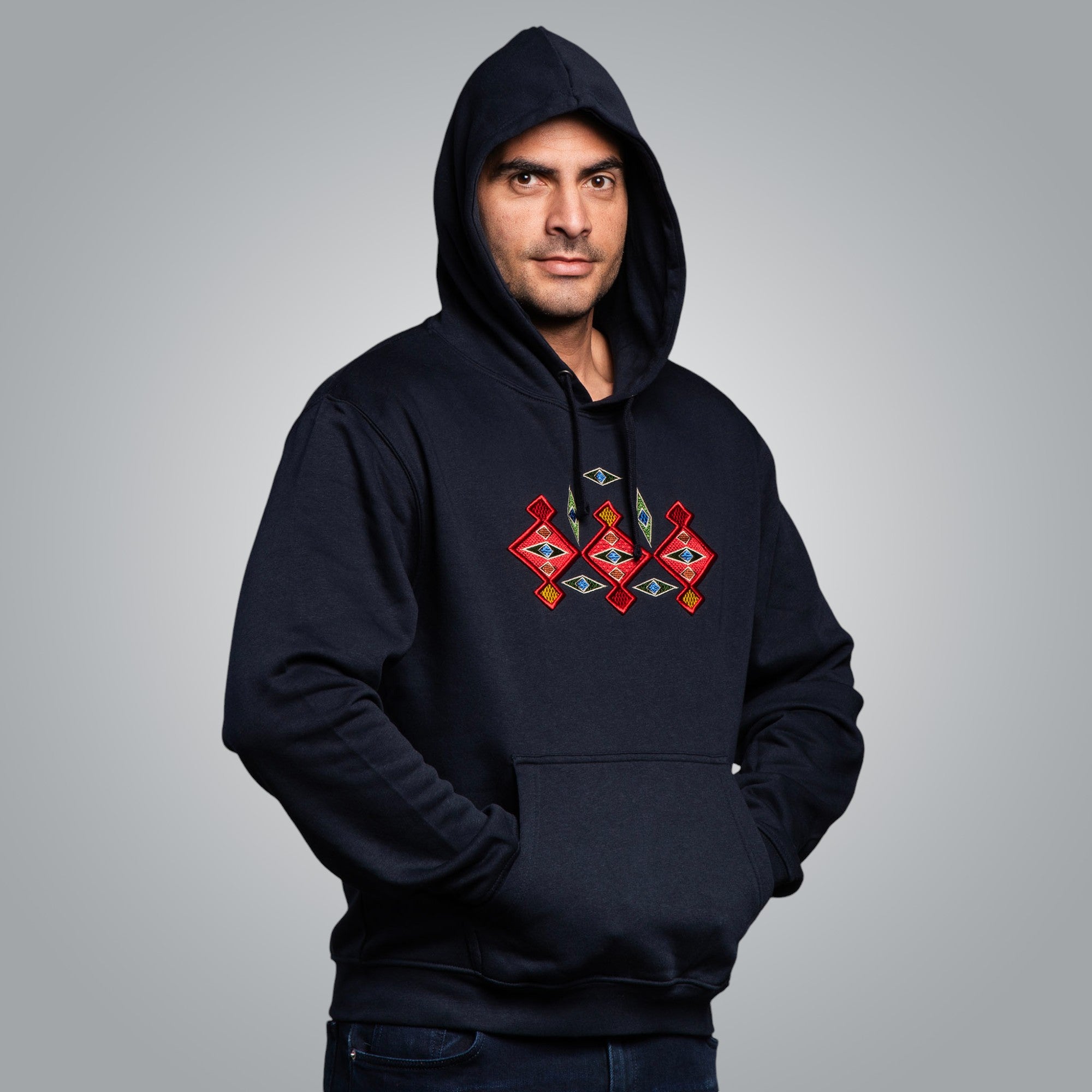 Мъжка блуза с качулка "Канатица" 3D