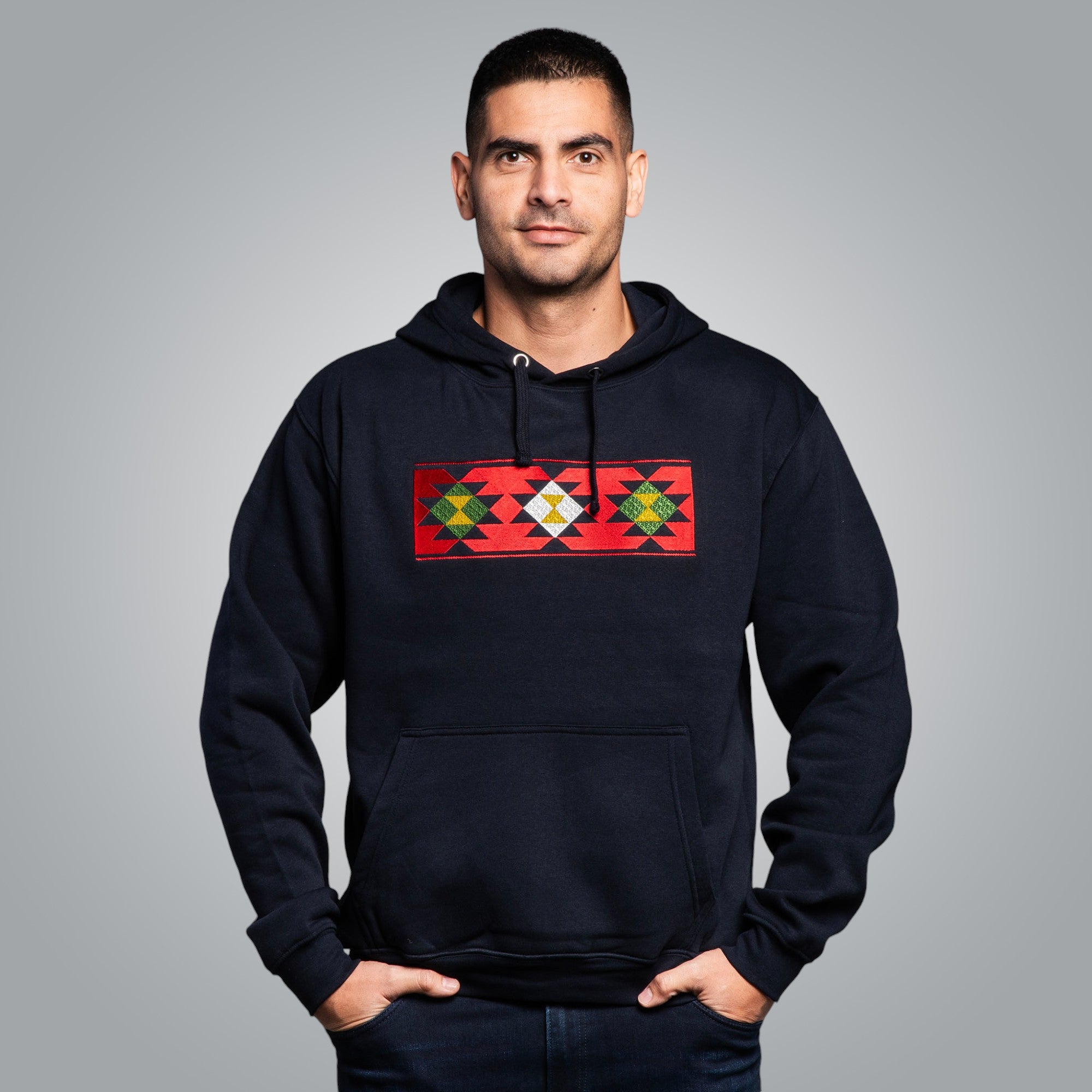 Мъжка блуза с качулка "Род"