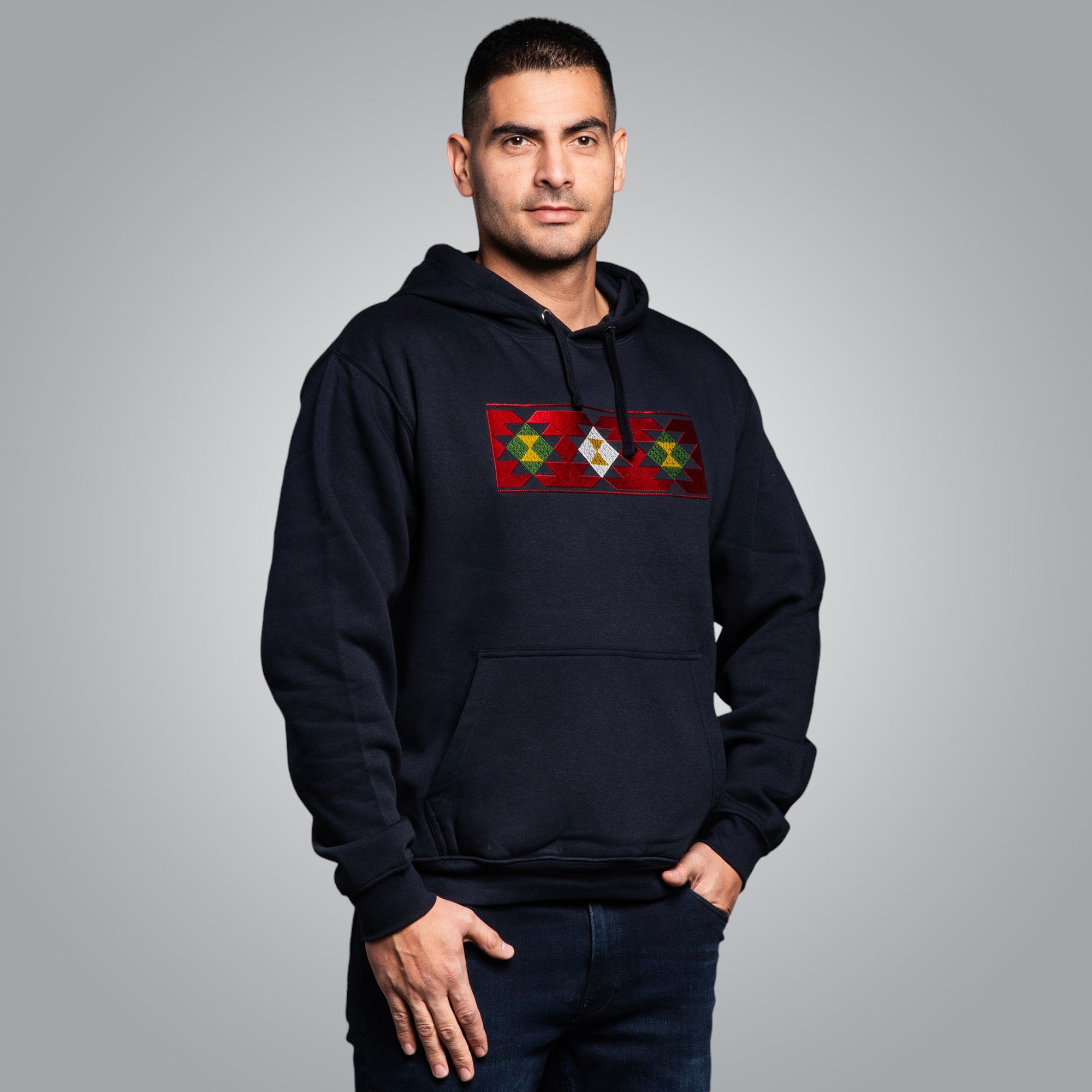 Мъжка блуза с качулка "Род"