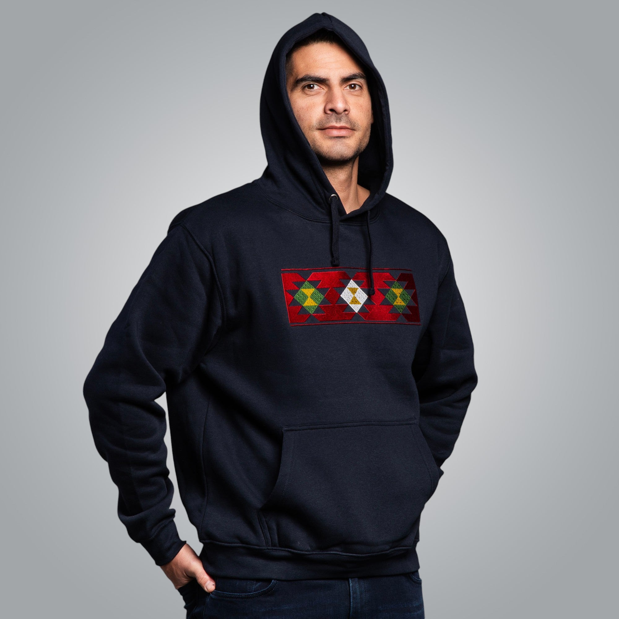 Мъжка блуза с качулка "Род"