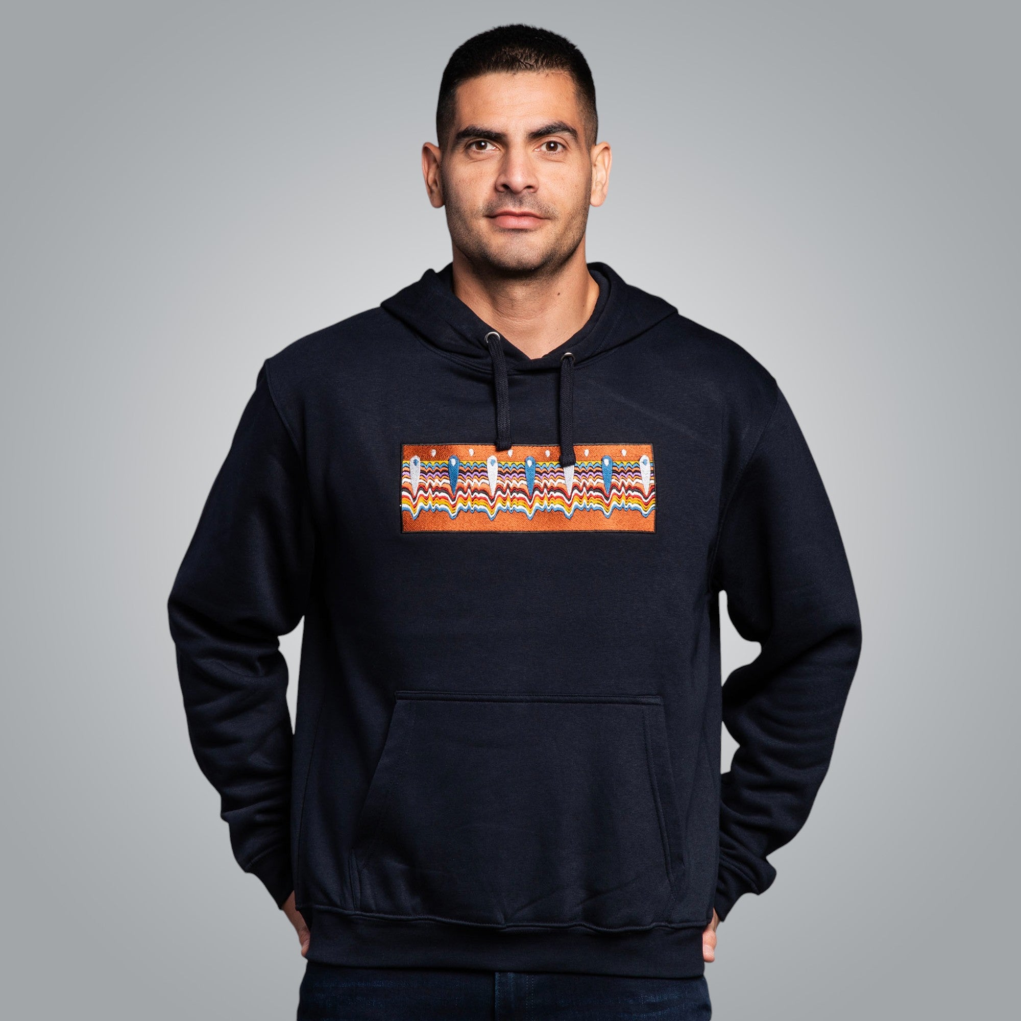 Мъжка блуза с качулка "Троянска капка"