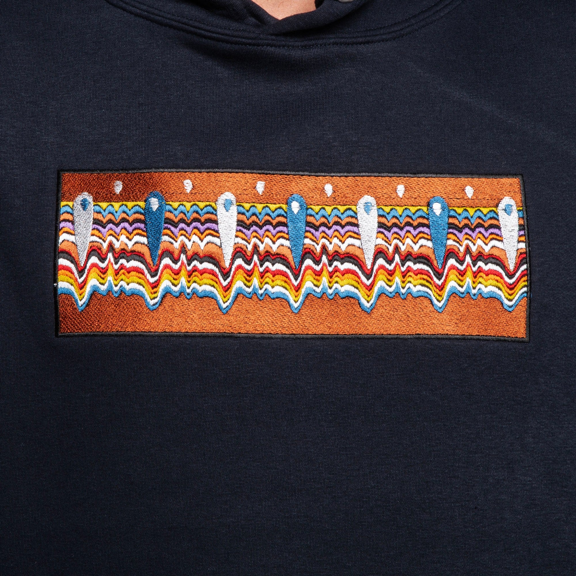 Мъжка блуза с качулка "Троянска капка"