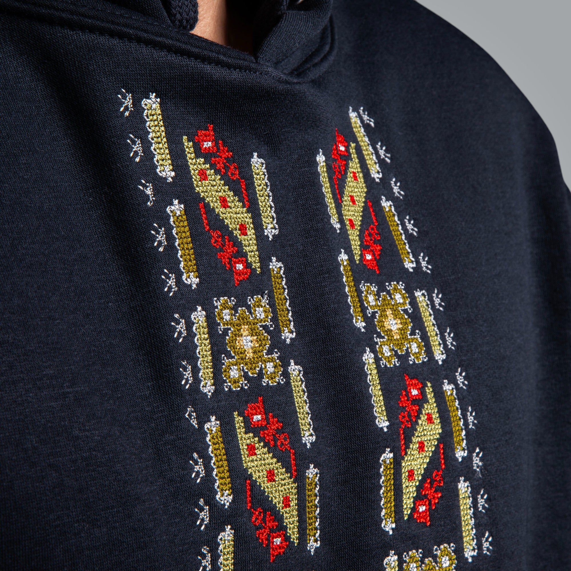 Мъжка блуза с качулка "Защита"