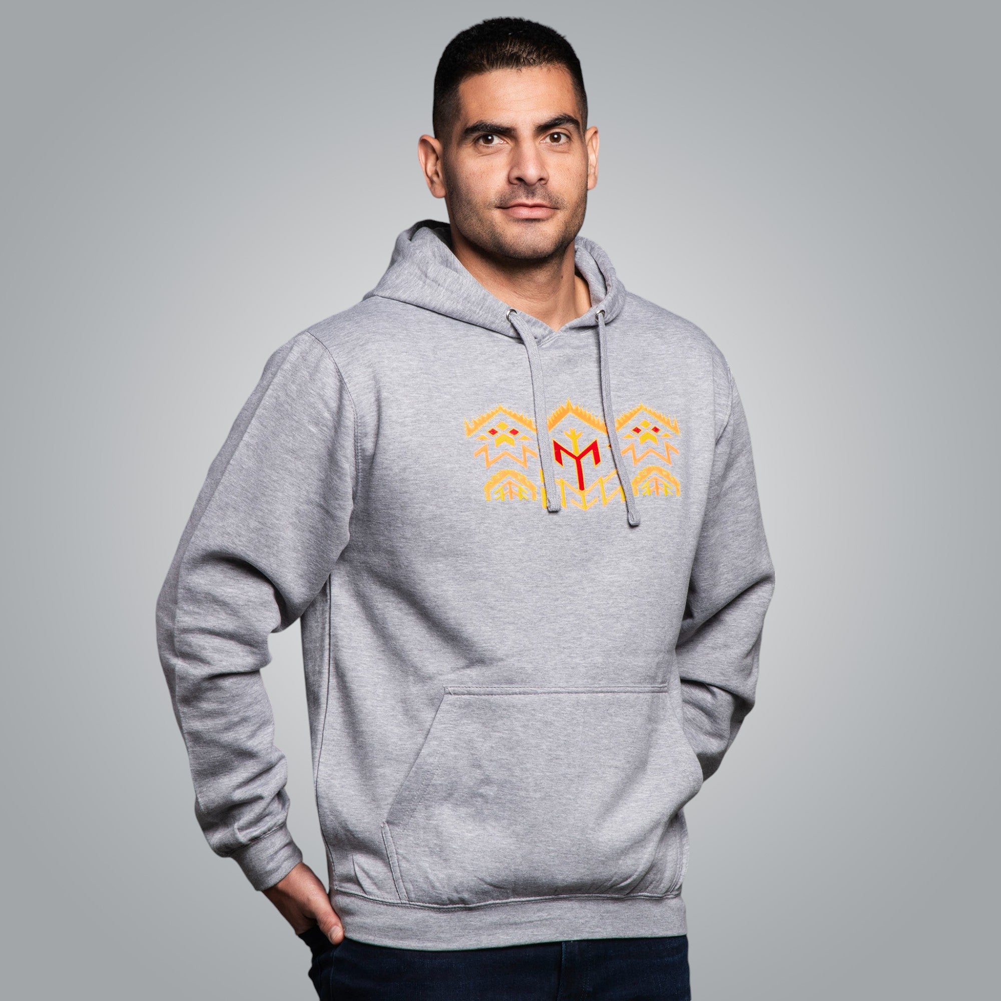 Мъжка блуза с качулка "Богинята майка"