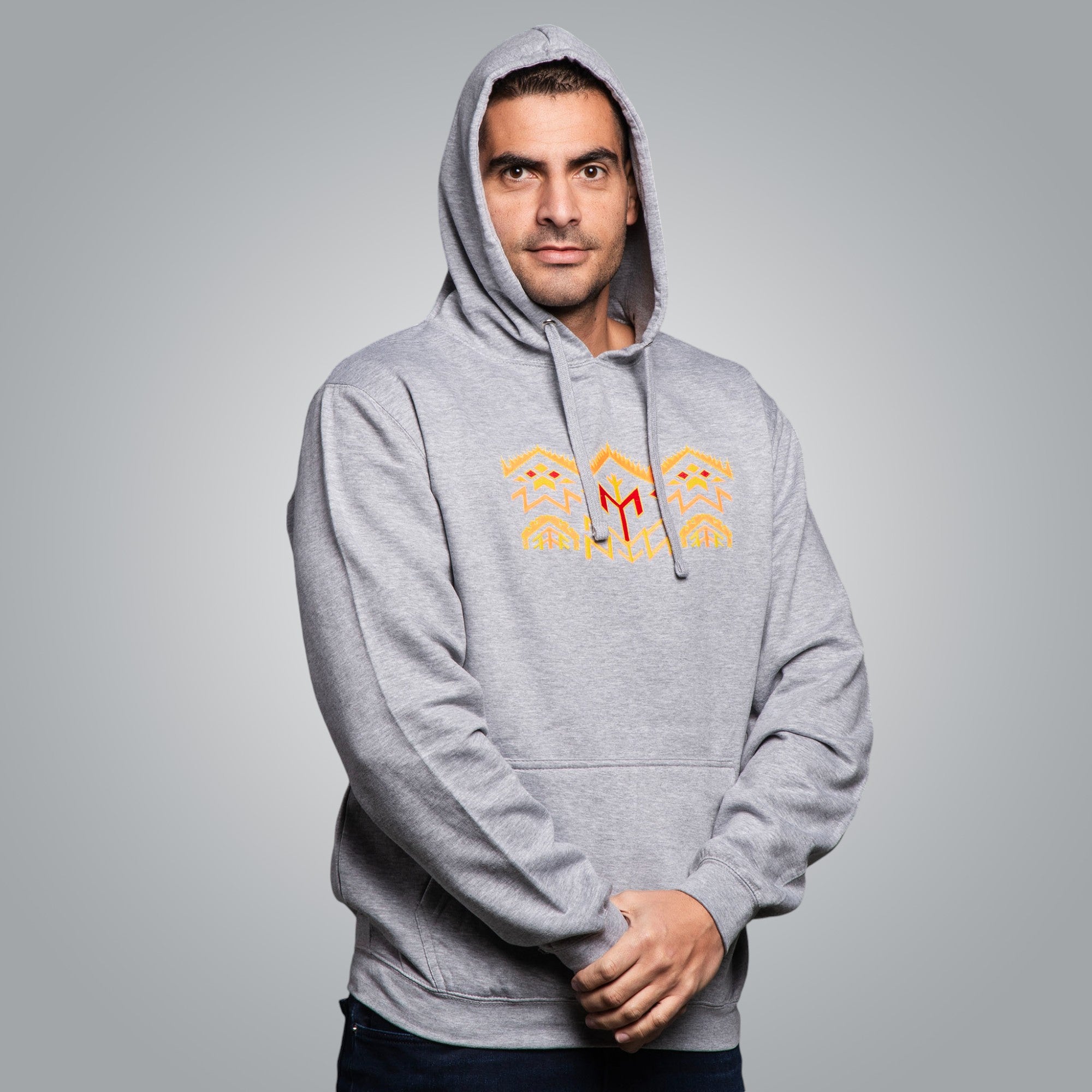 Мъжка блуза с качулка "Богинята майка"