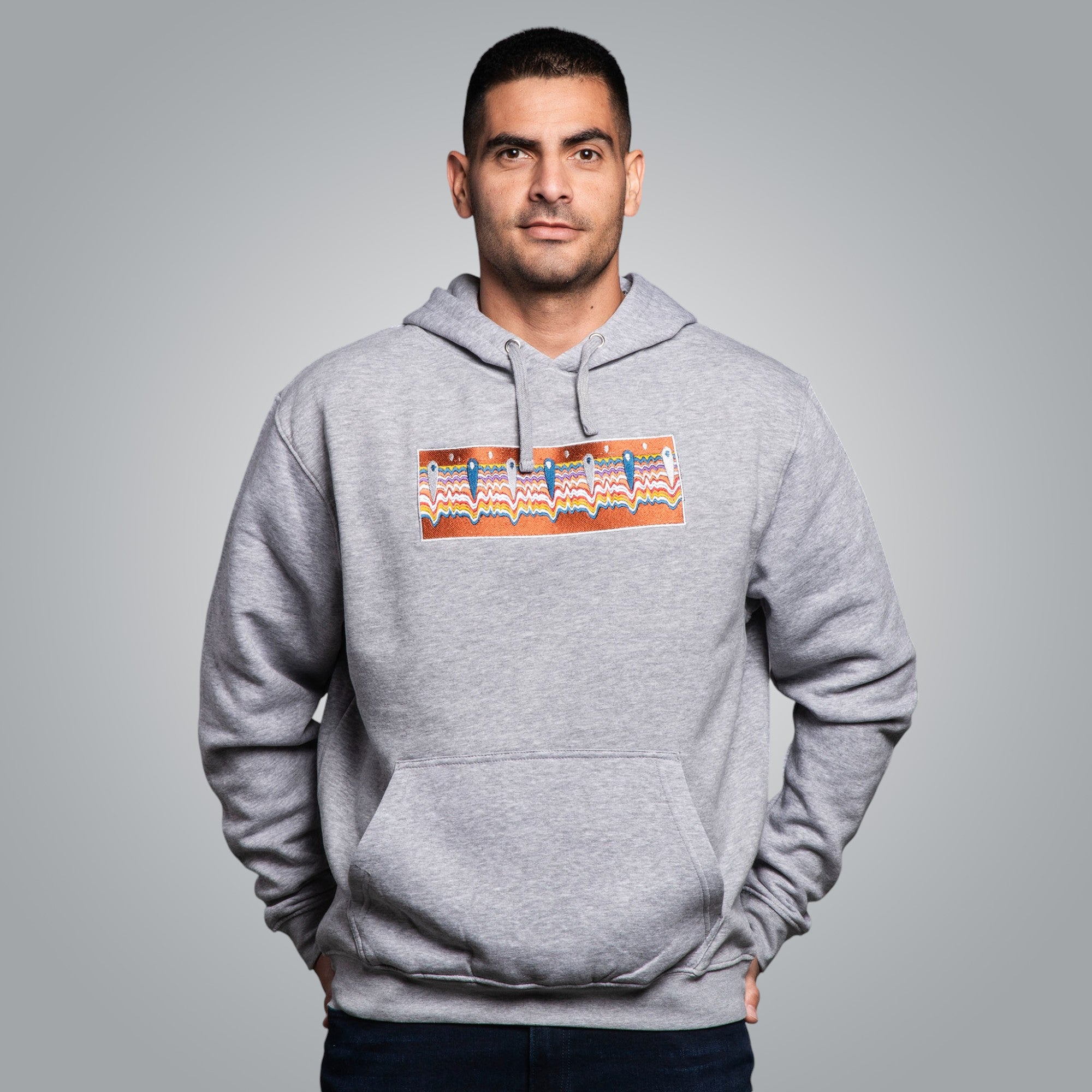 Мъжка блуза с качулка "Троянска капка"