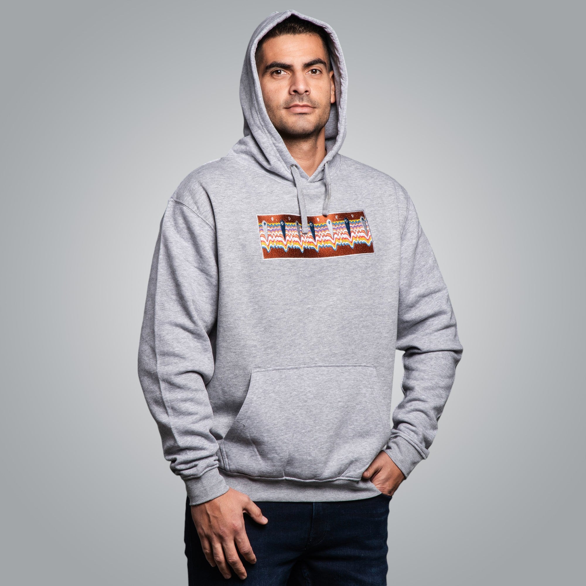 Мъжка блуза с качулка "Троянска капка"