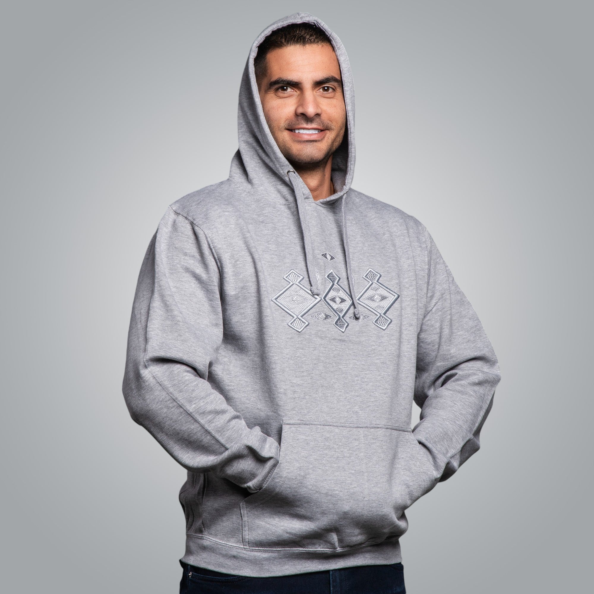 Мъжка блуза с качулка "Канатица" 3D