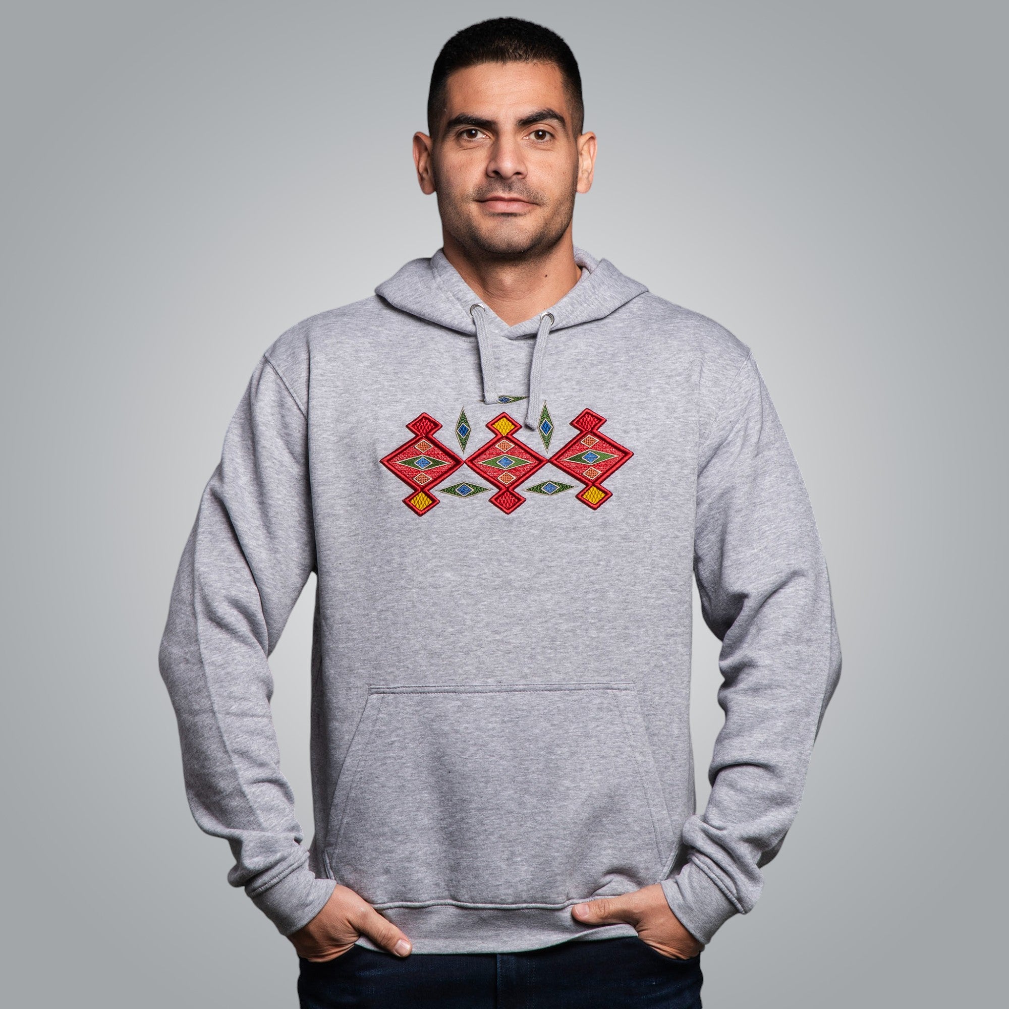 Мъжка блуза с качулка "Канатица" 3D