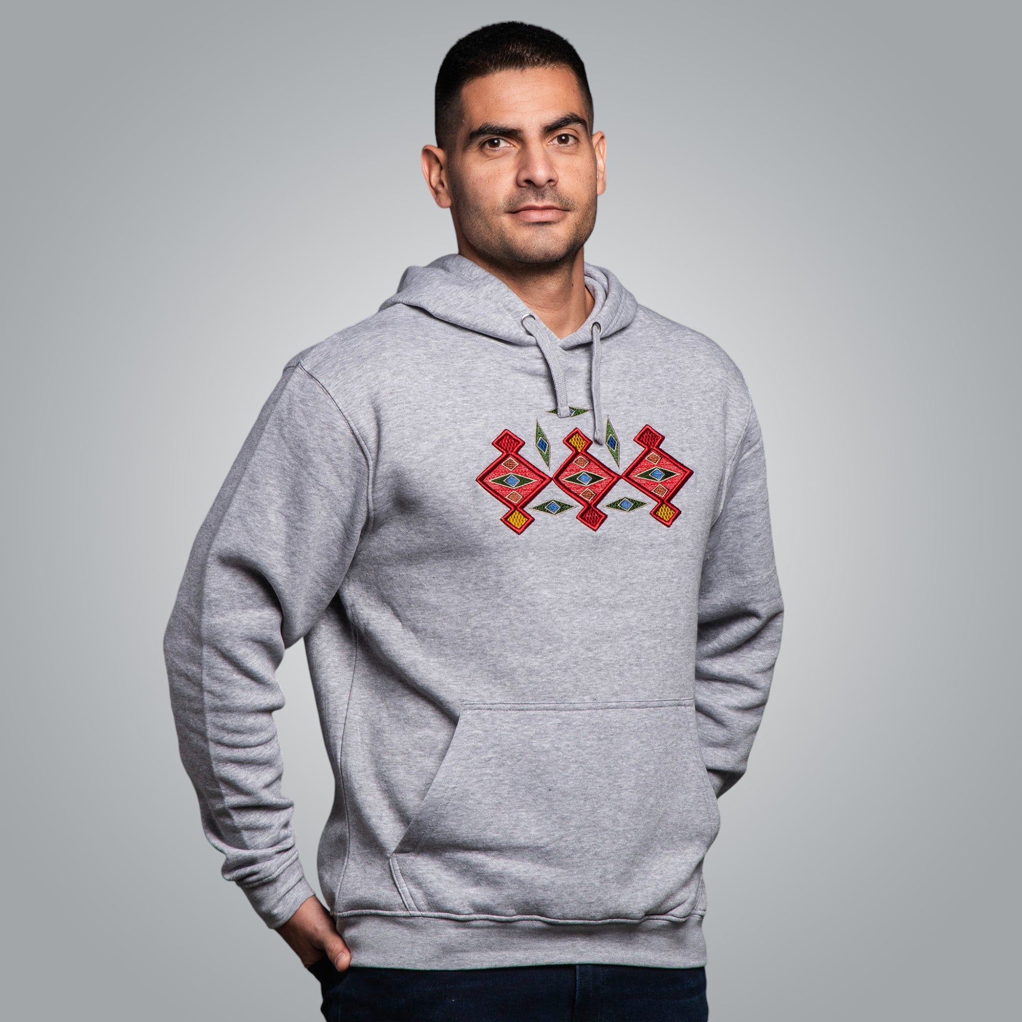 Мъжка блуза с качулка "Канатица" 3D