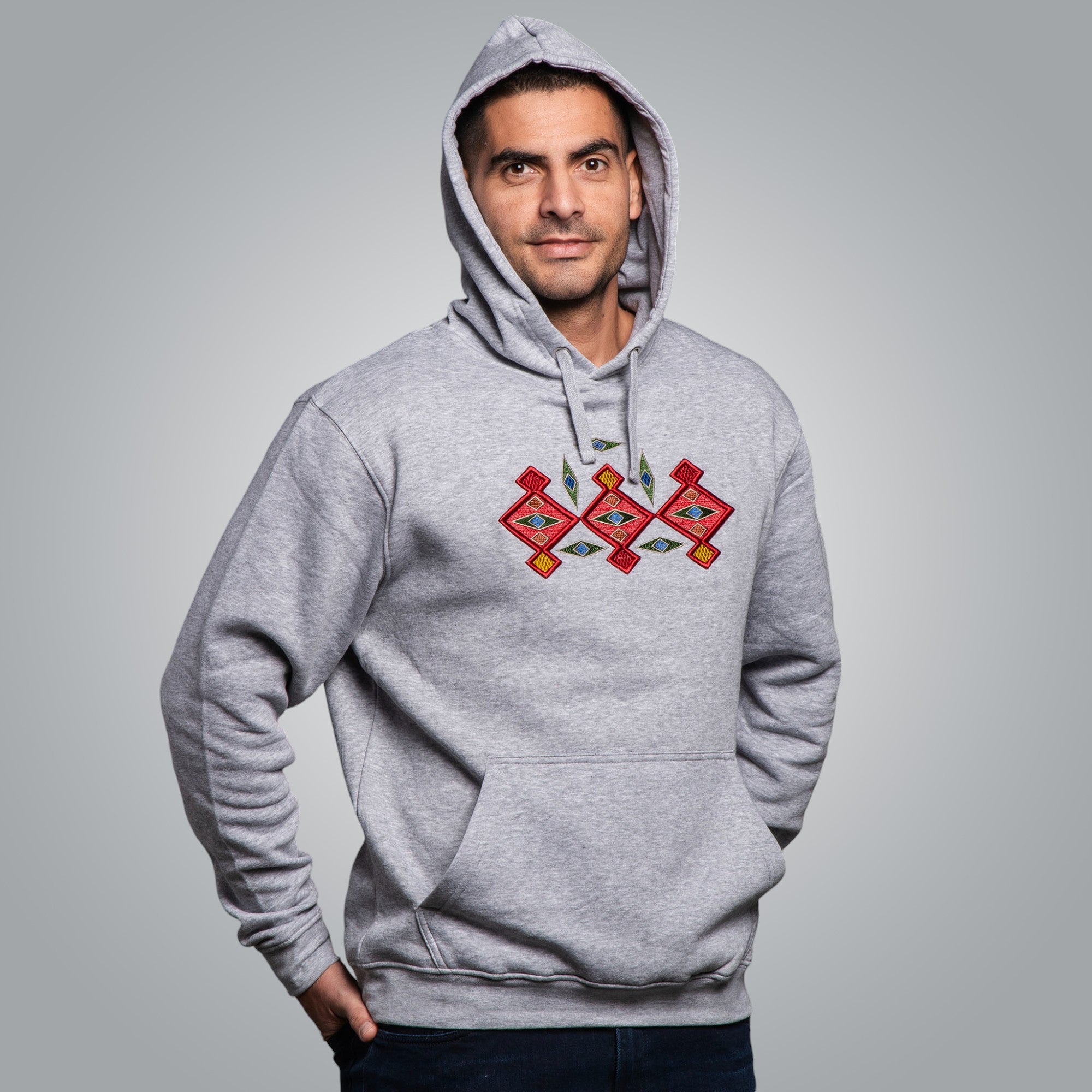 Мъжка блуза с качулка "Канатица" 3D