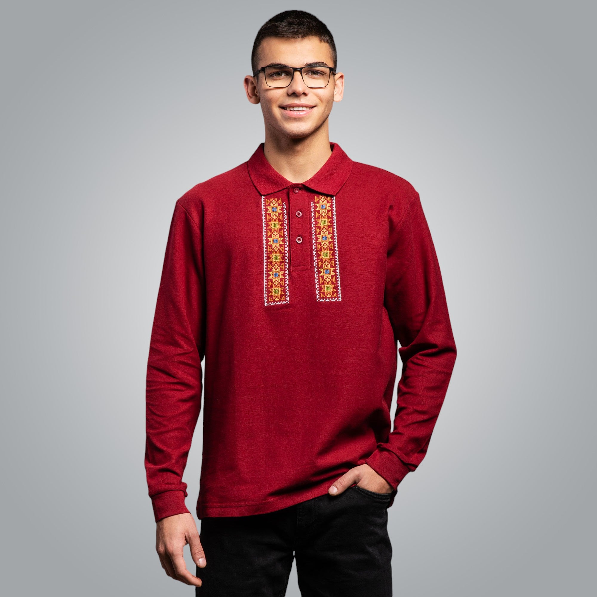 Блуза с яка "Пазител"